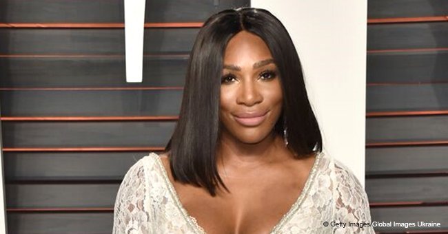 Serena Williams shares recent pic with her beautiful 7-month-old baby in pink and white bib