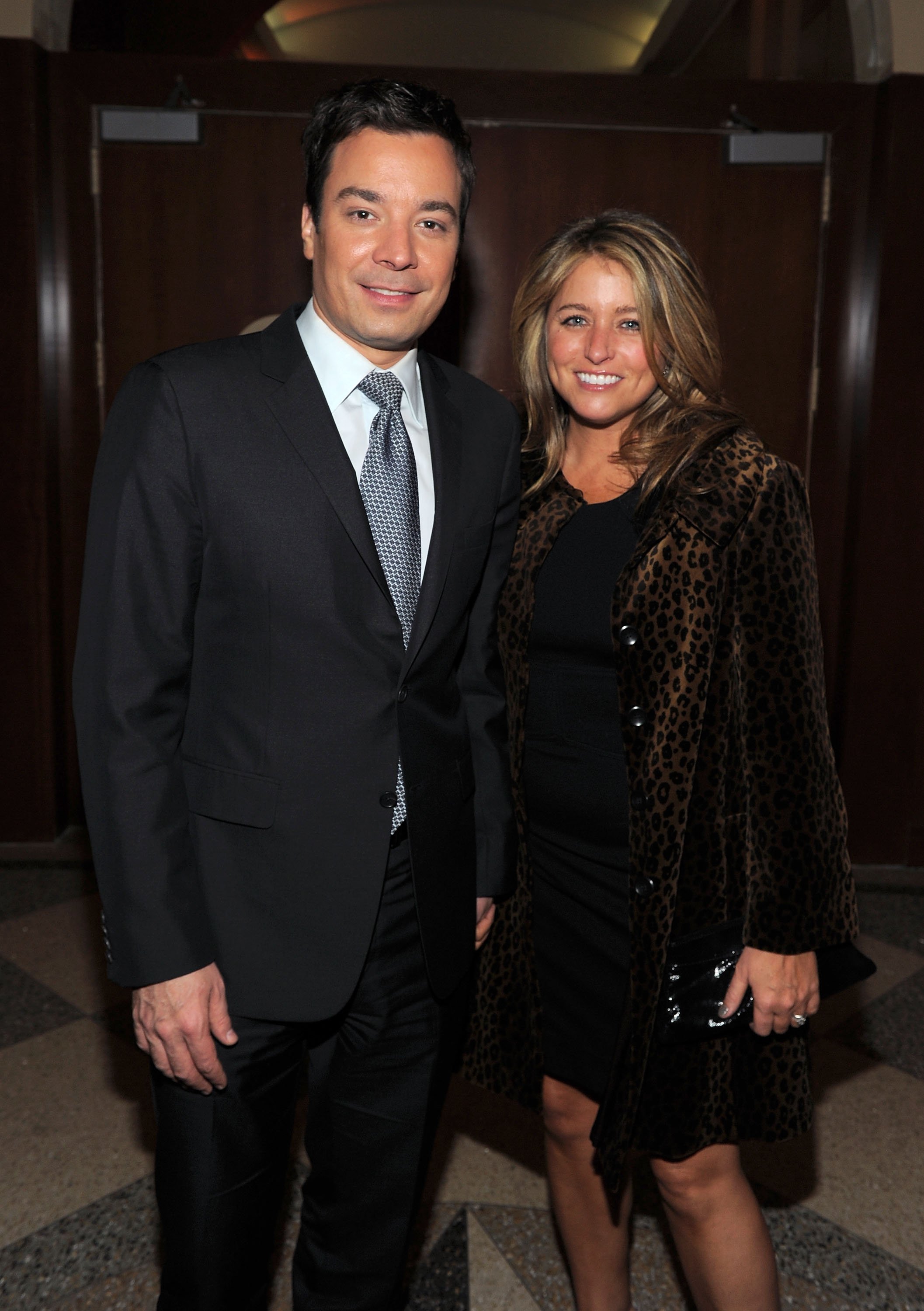 Jimmy Fallon and Nancy Juvonen attend Food Bank For New York City's Annual Can-Do Awards Gala on April 7, 2011, in New York City. | Source: Getty Images.