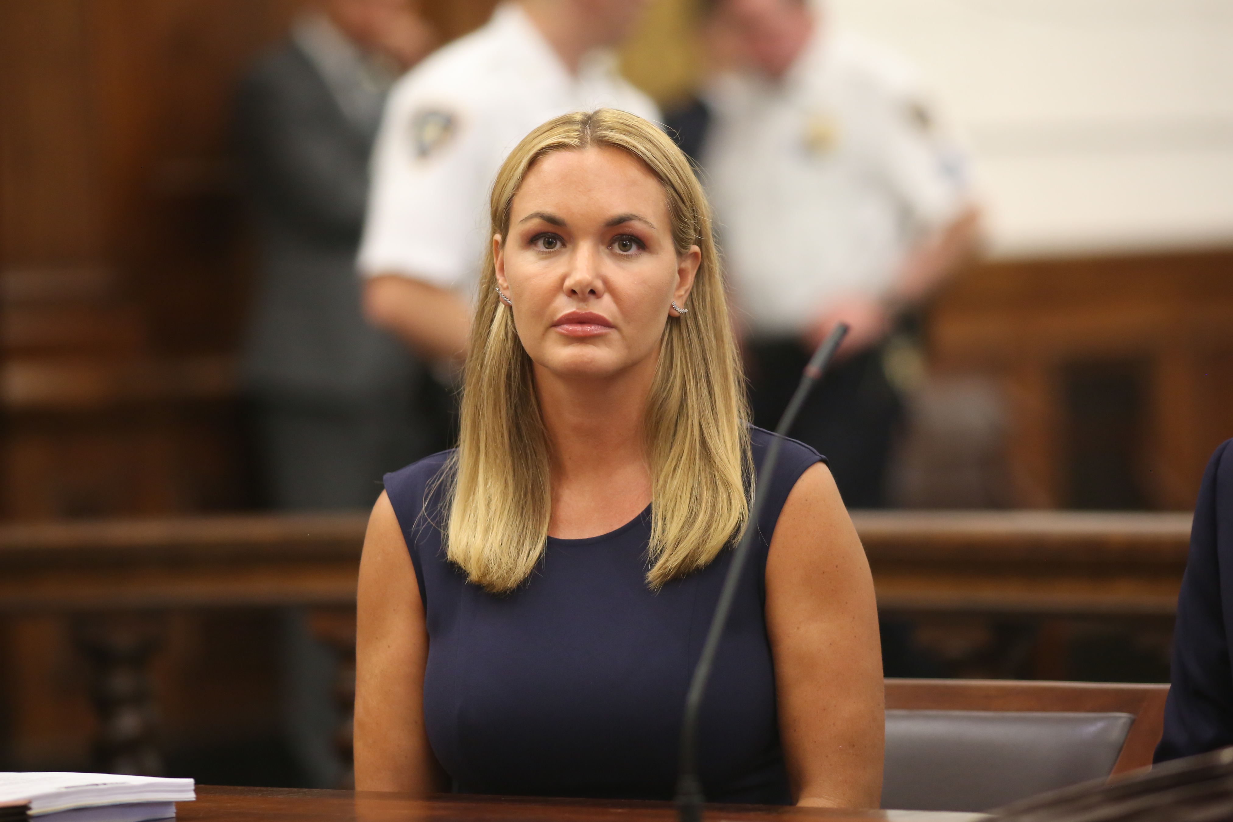 Vanessa Trump in Civil Supreme Court for the first hearing in her divorce proceedings on July 26, 2018, in New York. | Source: Getty Images