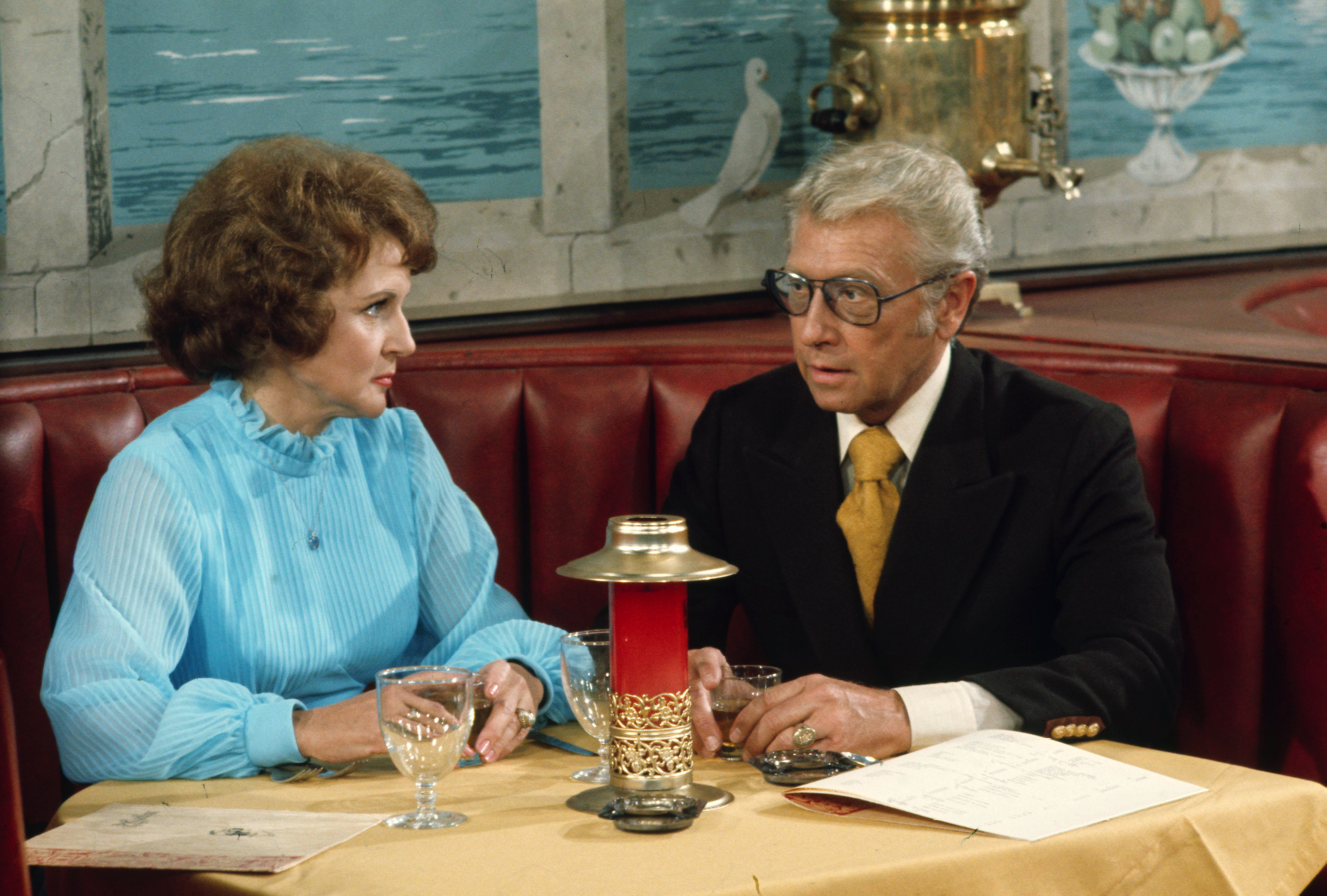Betty White and Allen Ludden in the United States in 1972. | Source: Getty Images 