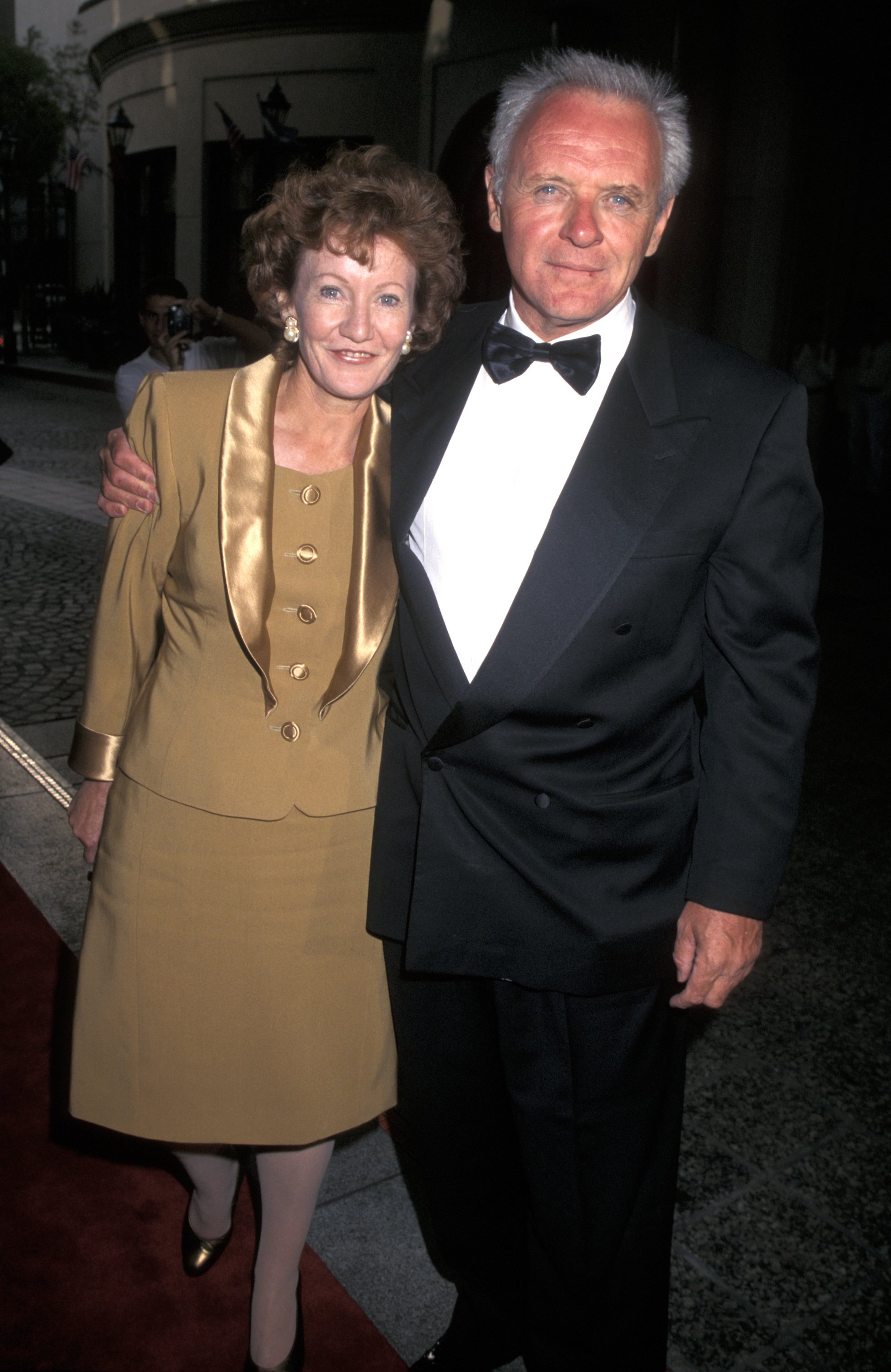 Jennifer Lynton and Anthony Hopkins during the 6th Annual BAFTA Awards at Beverly Wilshire Hotel in Beverly Hills, California. / Source: Getty Images
