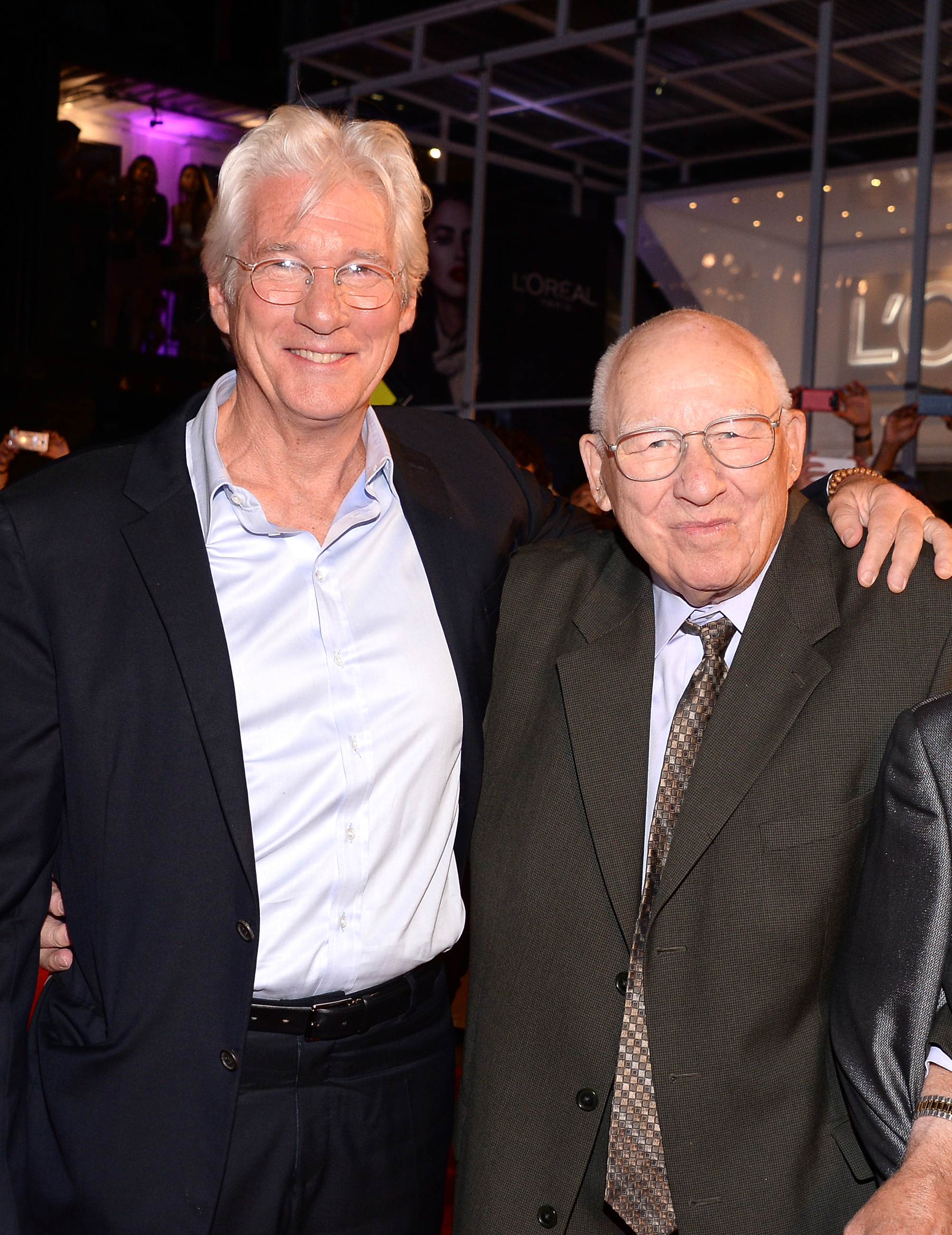 Richard Gere (L) and Homer George Gere attend the 'Three Christs' premiere during the 2017 Toronto International Film Festival at Roy Thomson Hall on September 14, 2017 in Toronto, Canada | Source: Getty Images