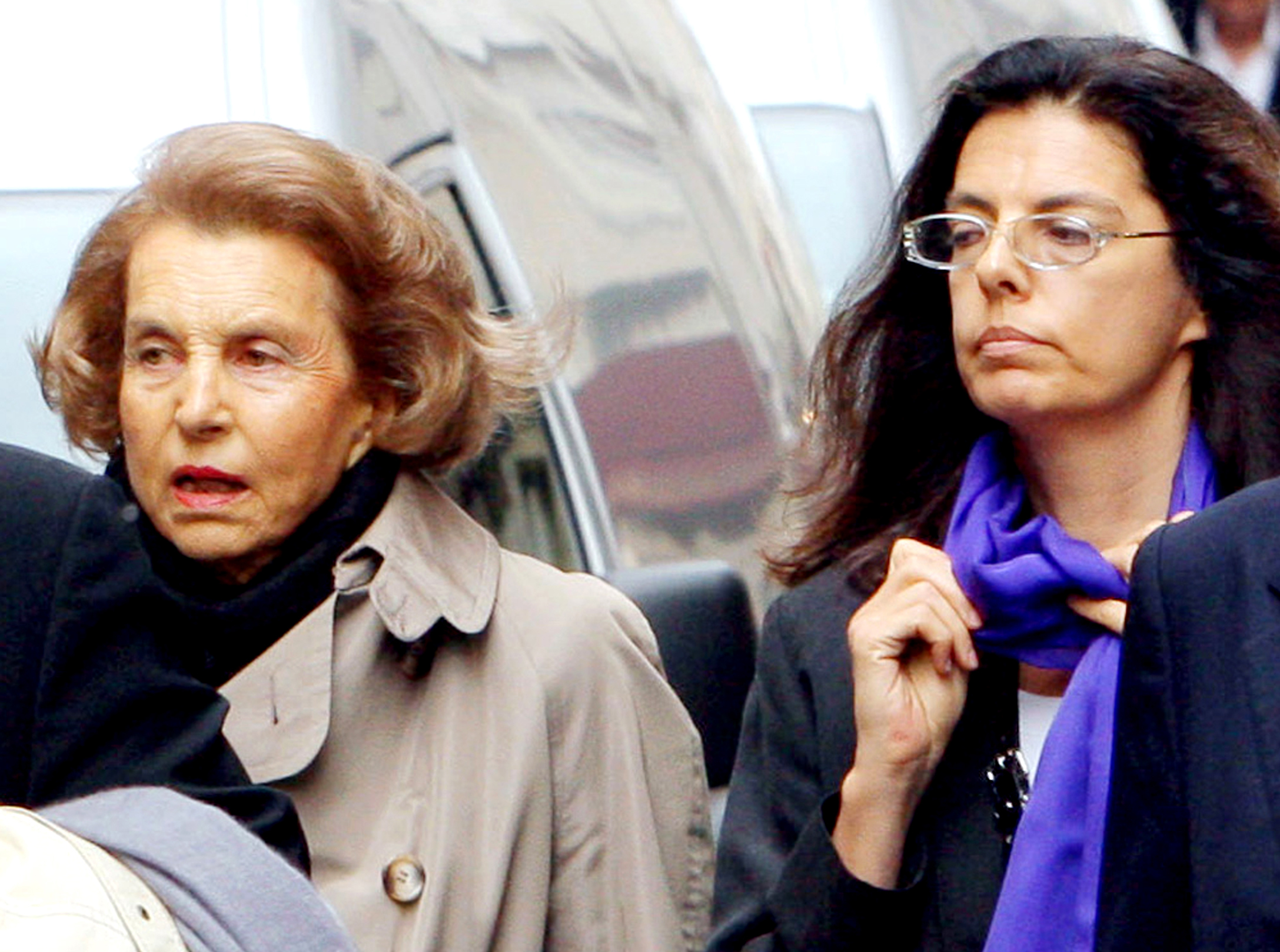 Lilian Bettencourt and Françoise Bettencourt Meyers spotted in Paris, France on July 6, 2007 | Source: Getty Images