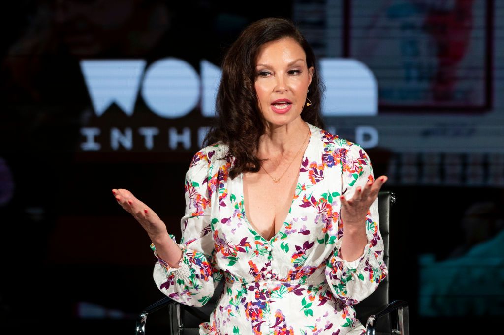 Ashley Judd during the "Feminism: A Battlefield Report" segment at the 10th Anniversary Women In The World Summit on April 11, 2019, in New York City. | Source: Getty Images