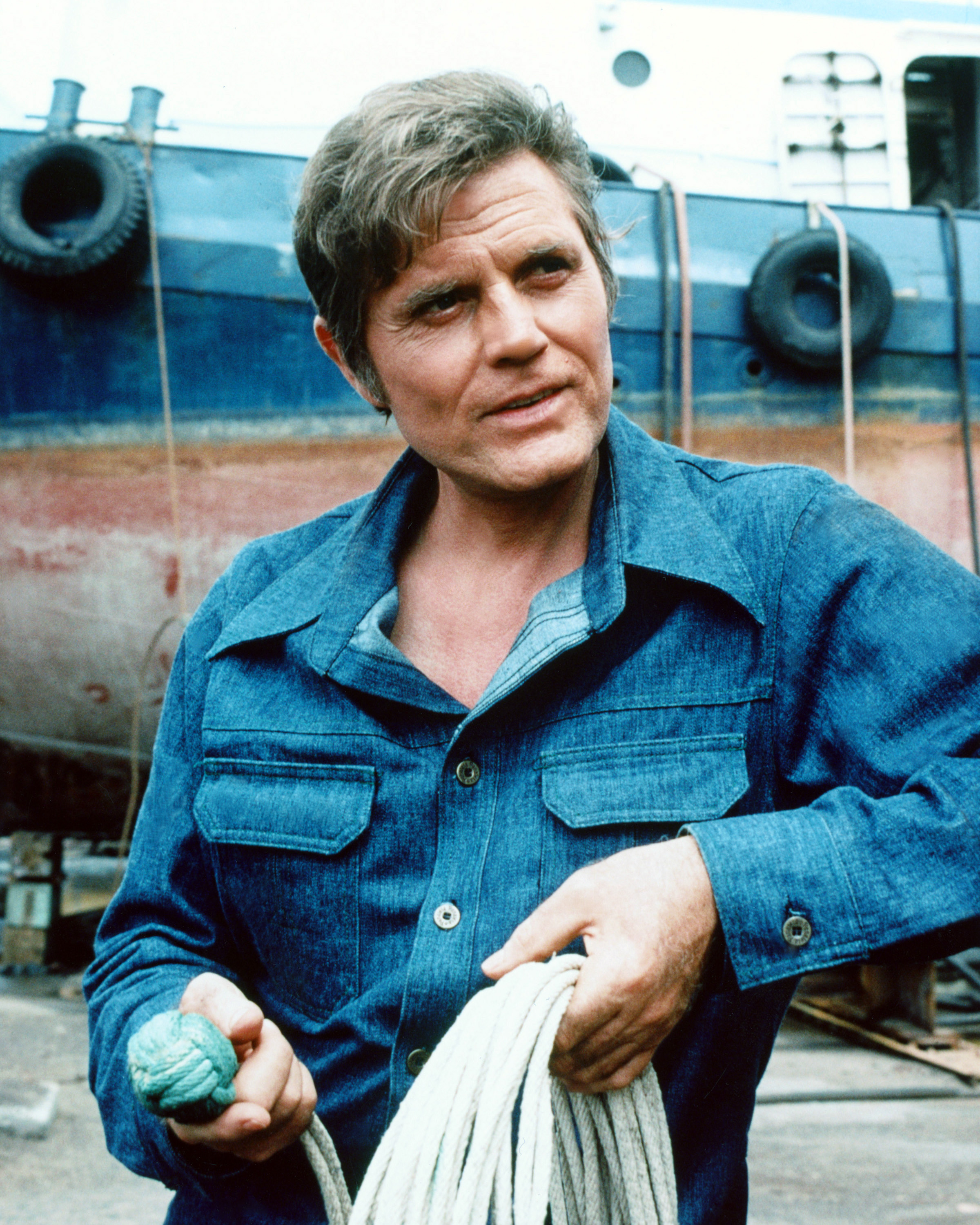 A portrait of Jack Lord circa 1980. | Source: Getty Images