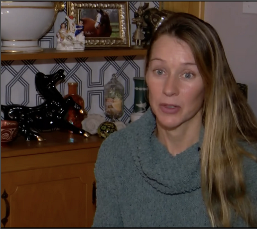 Jessica Vincent on a video dated December 20, 2023 | Source: Youtube.com/@WUSA9news