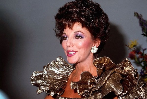 Joan Collins on September 19, 1987 in Los Angeles, California | Source: Getty Images