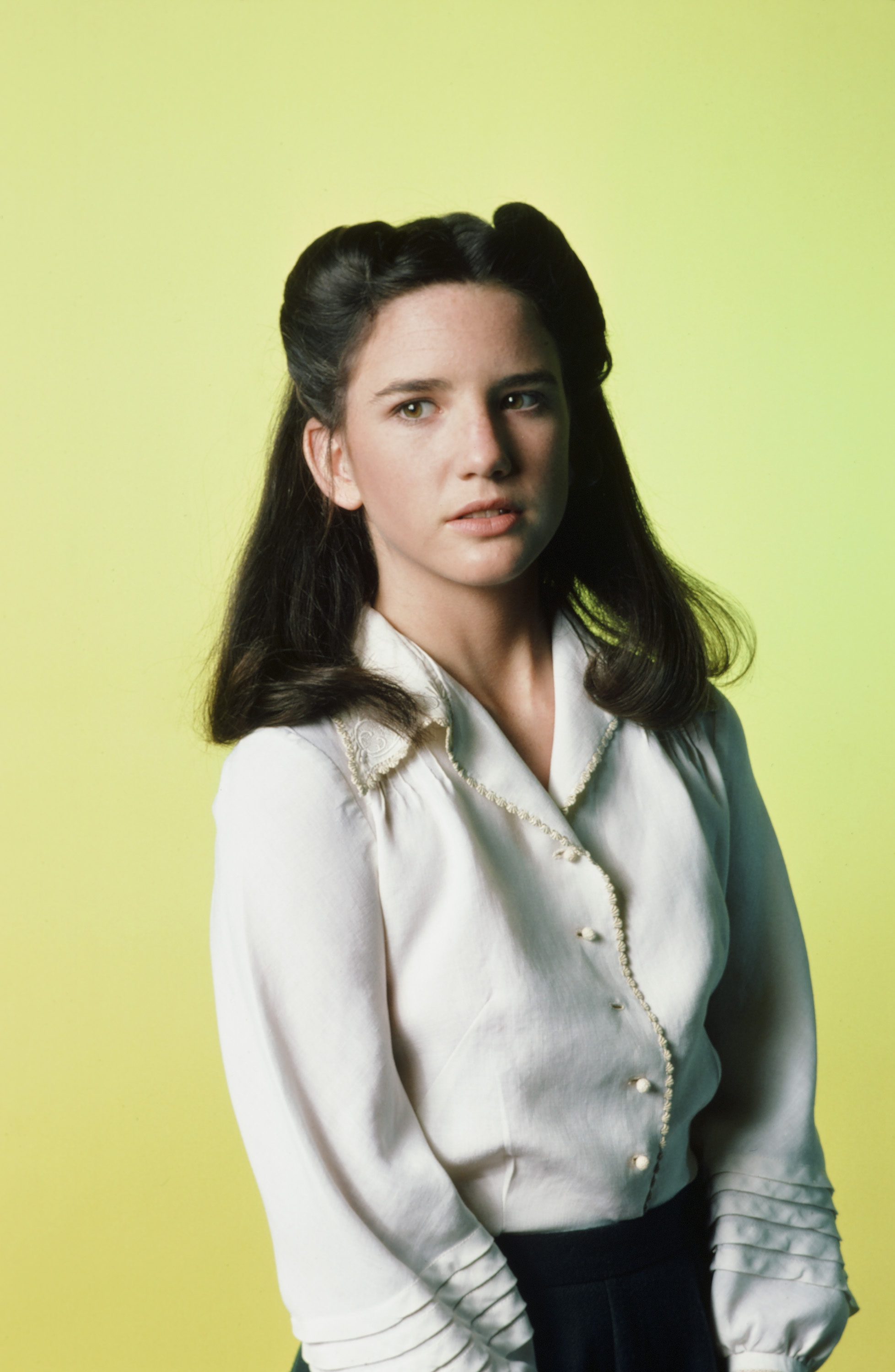 Melissa Gilbert plays Anne Frank in the 1980 film "The Diary of Anne Frank." | Source: Getty Imaegs