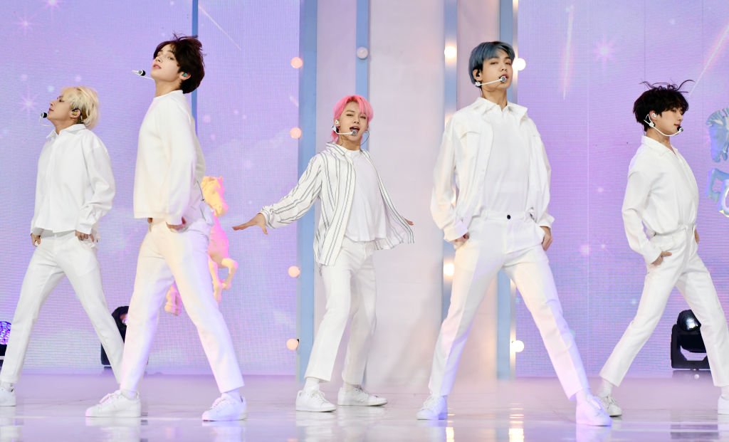 TXT performs at TXT's New Album 'Minisode 1 : Blue Hour' Media Showcase, October 2020 | Source: Getty Images