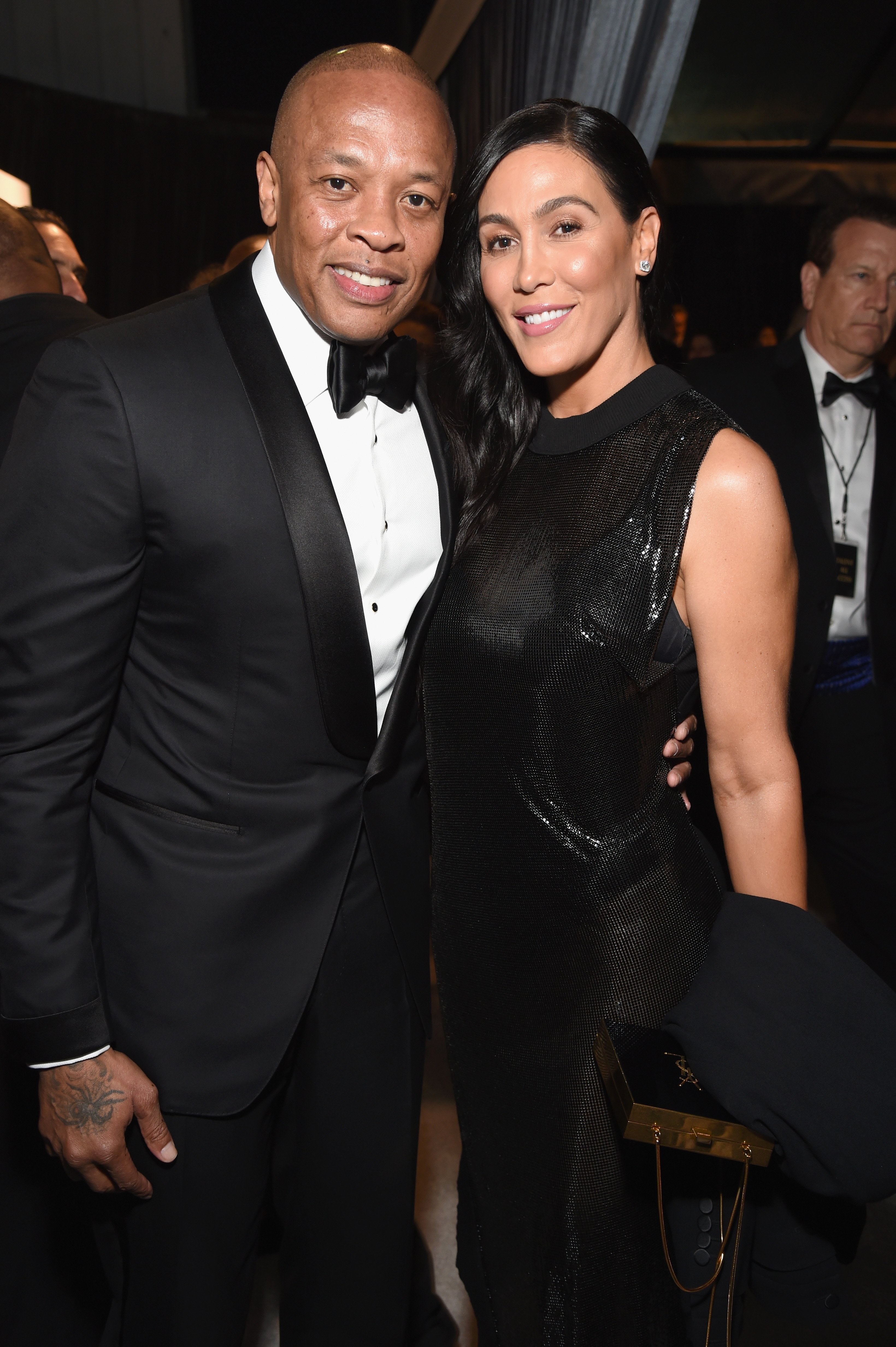 Dr. Dre and wife, Nicole Young during better times at the City of Hope Spirit of Life Gala on October 11, 2018 in Santa Monica. | Source: Getty Images.