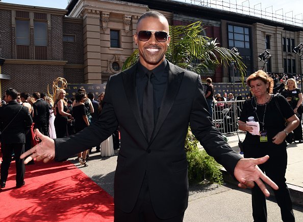 Shemar Moore, The 42nd Annual Daytime Emmy Awards, Burbank, 2015 | Quelle: Getty Images Shemar Moore, The 42nd Annual Daytime Emmy Awards, Burbank, 2015 | Quelle: Getty Images