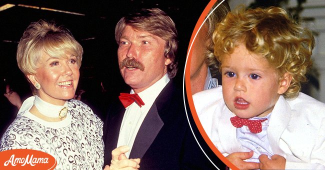 Doris Day with her son [left] Doris Day's grandson, Terry Melcher [right] | Photo: Getty Images