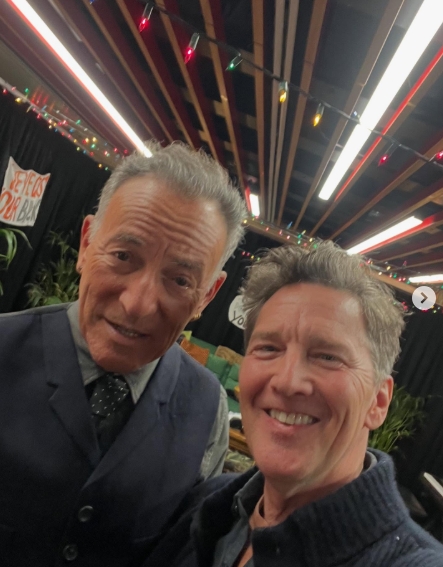 Bruce Springsteen and Andrew McCarthy from a post dated June 8, 2025. | Source: Instagram/andrewtmccarthy