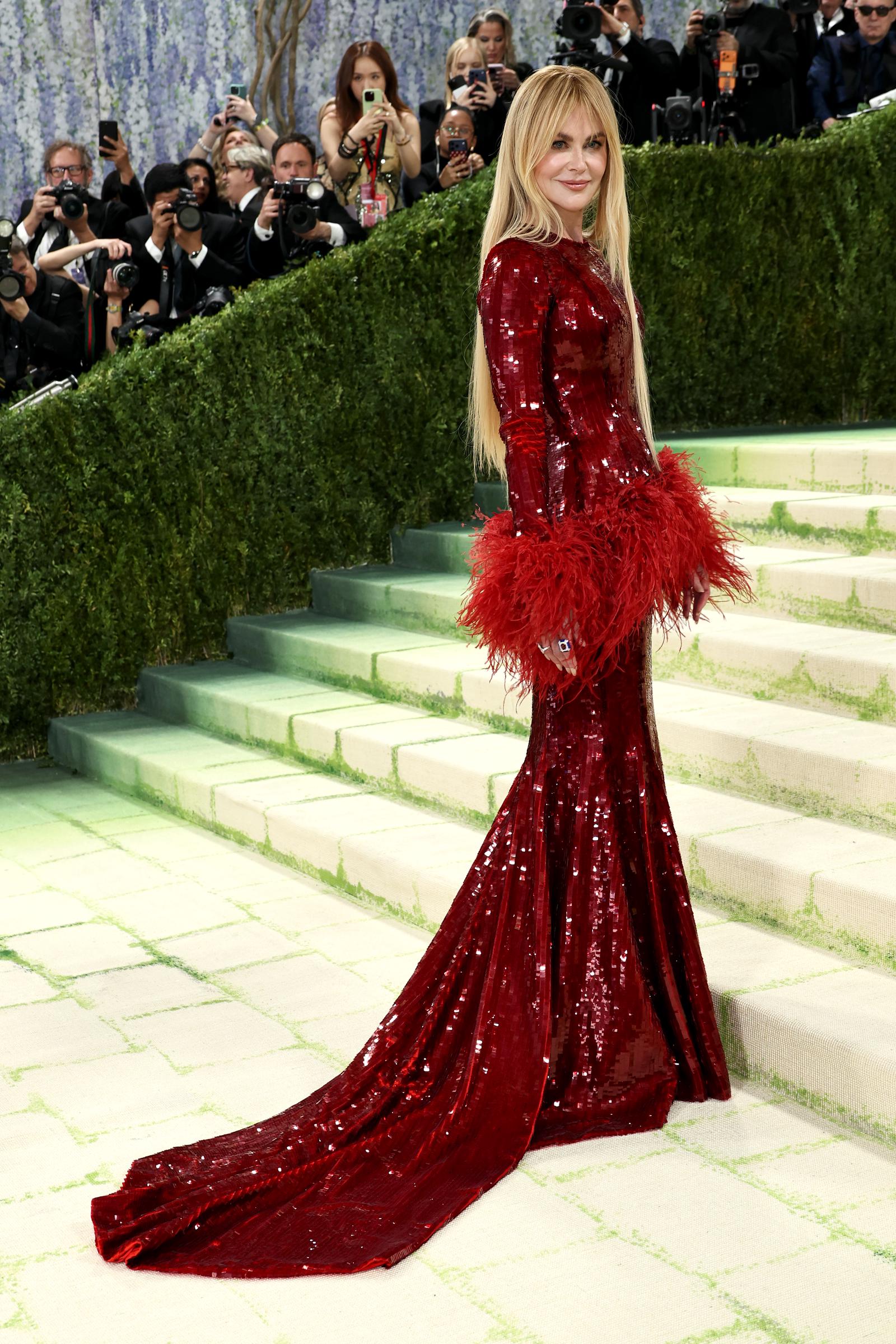 Nicole Kidman attends the 2026 Met Gala celebrating "Costume Art" at the Metropolitan Museum of Art in New York City. | Source: Getty Images