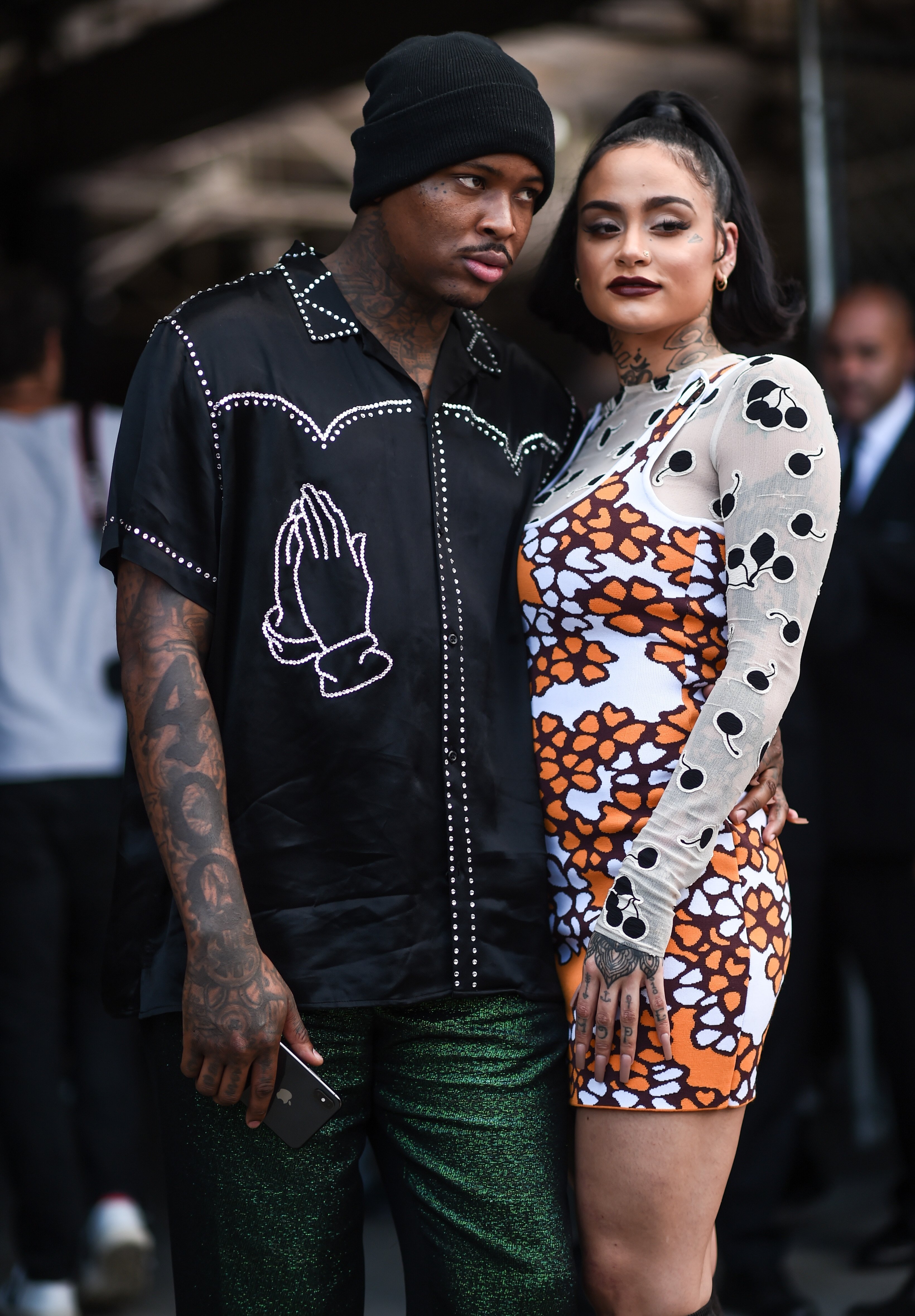 YG & Kehlani are seen outside the Phillip Lim show during New York Fashion Week on Sept. 09, 2019 in New York | Photo: Getty Images
