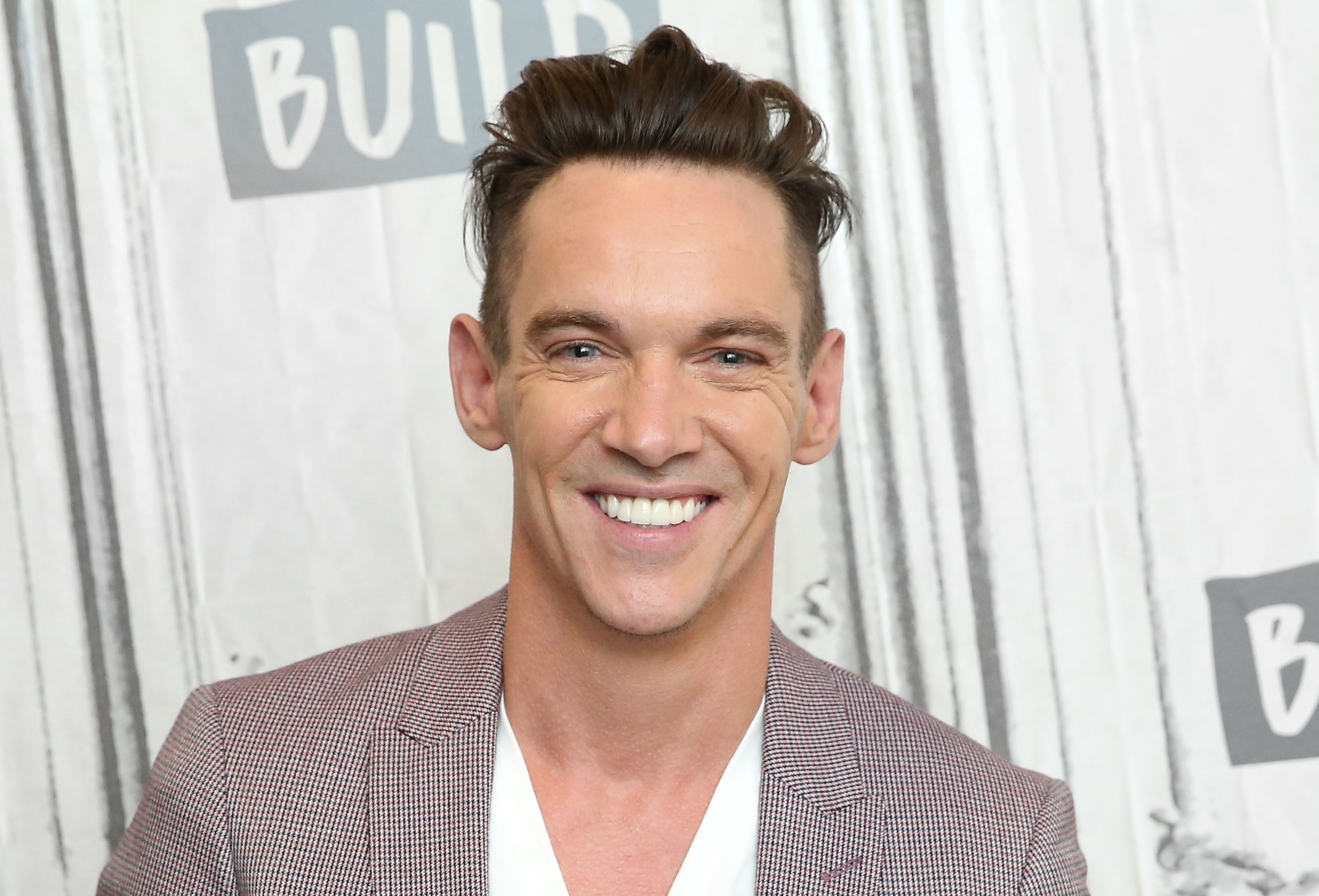 Jonathan Rhys Meyers at Build Studio on July 26, 2018, in New York City. | Source: Getty Images