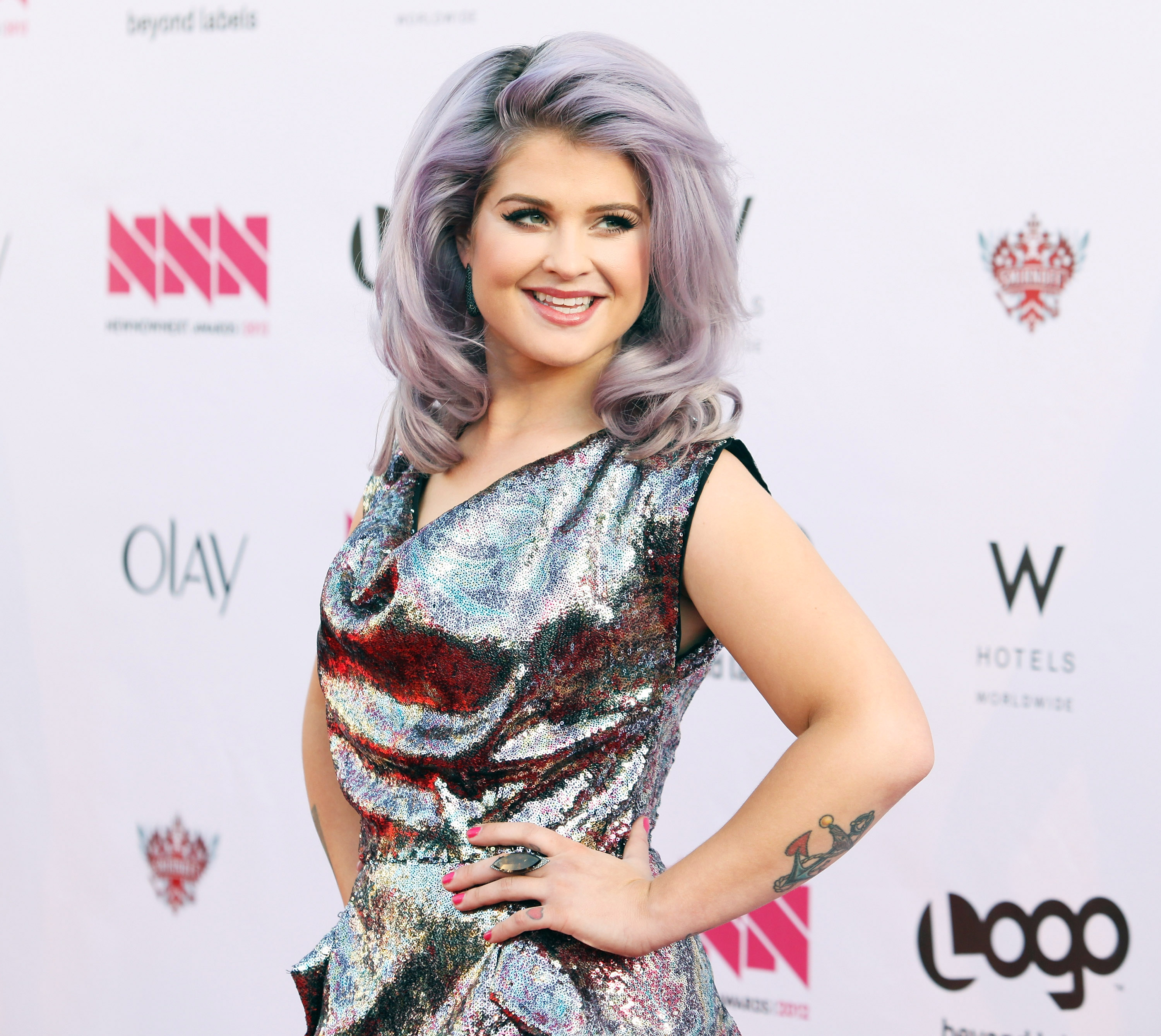 Kelly Osbourne arrives at LOGO's 2012 "NewNowNext" Awards held at Avalon on April 5, 2012 in Hollywood, California. | Source: Getty Images
