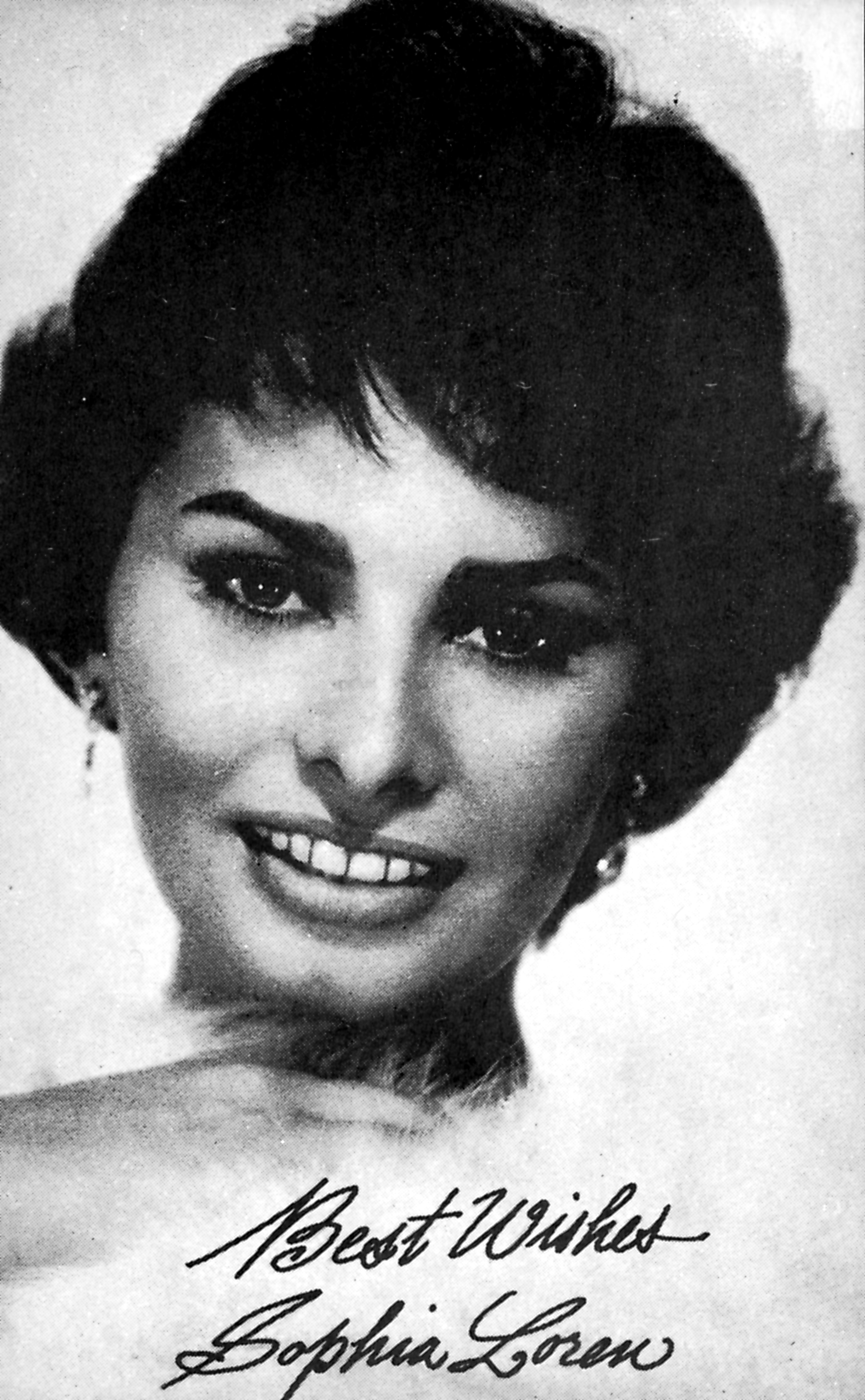 Una foto de Sophia Loren tomada en 1950. | Foto: Colección Smith/Gado/Getty Images