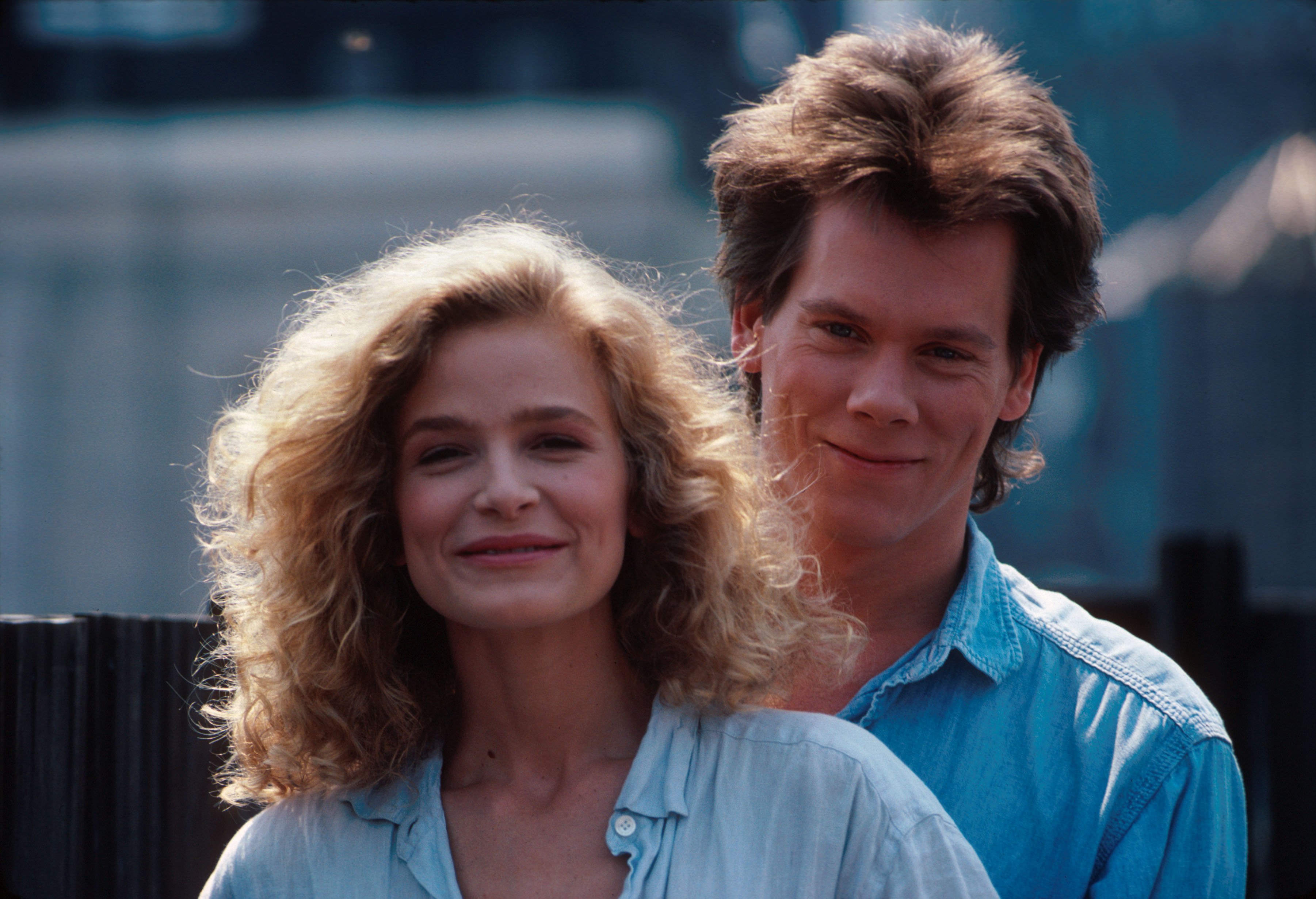 Junge Kevin Bacon und Kyra Sedgwick | Quelle: Getty Images