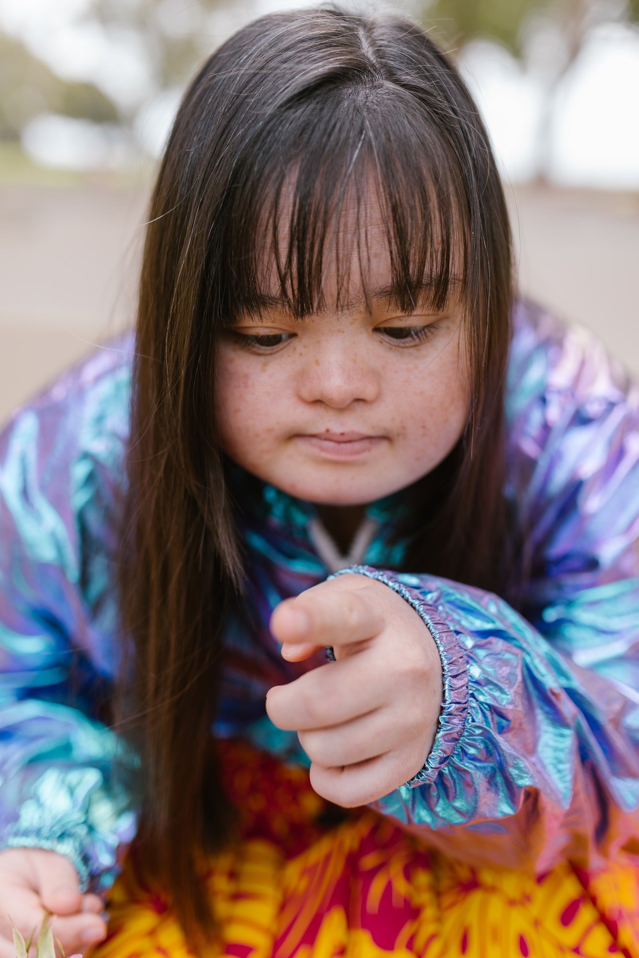 Chica con síndrome de Down. | Foto: Pexels