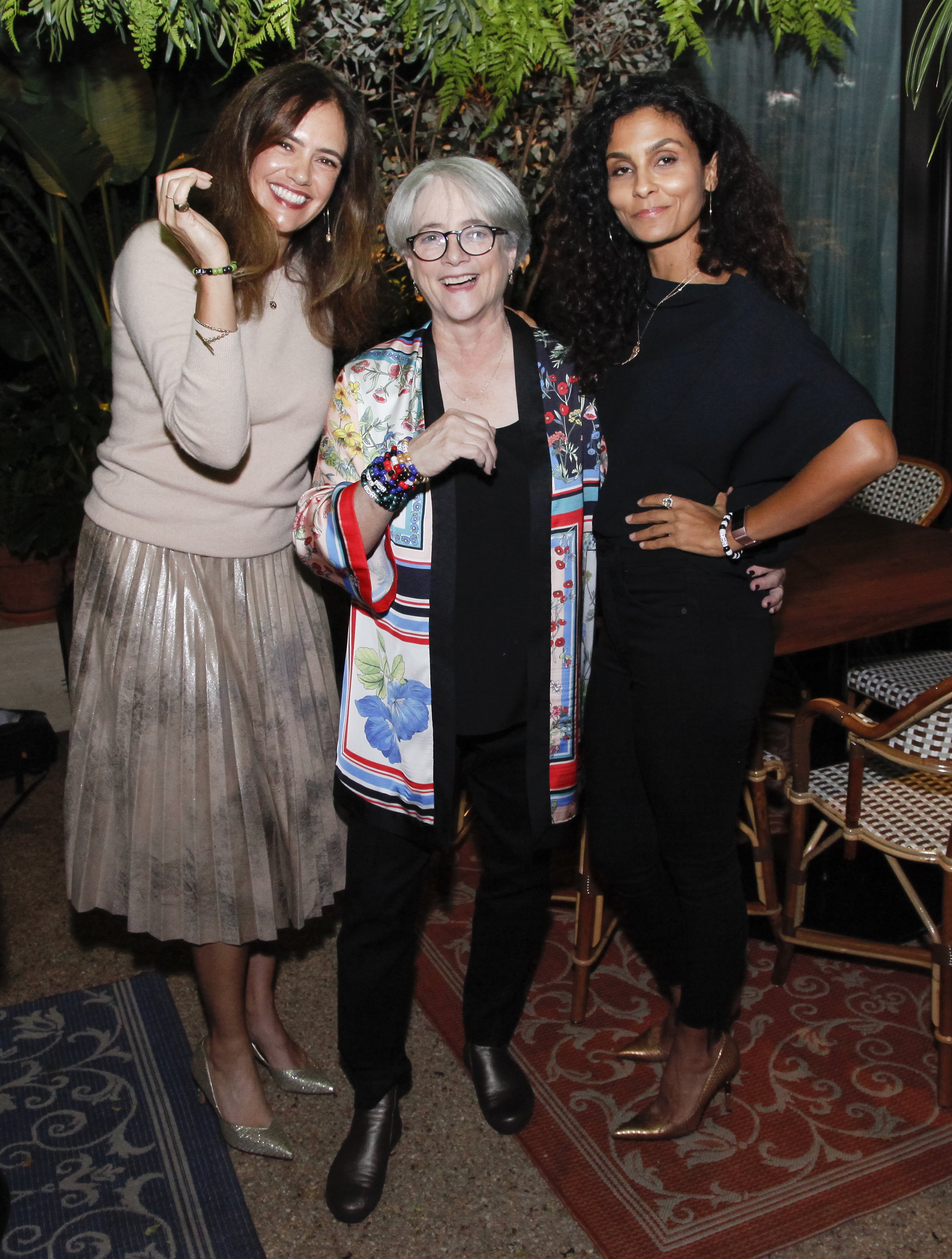 Patsy Noah (C) and guests attend a celebration of impact and creativity at Ardor at The West Hollywood Edition on November 19, 2019  | Source: Getty Images