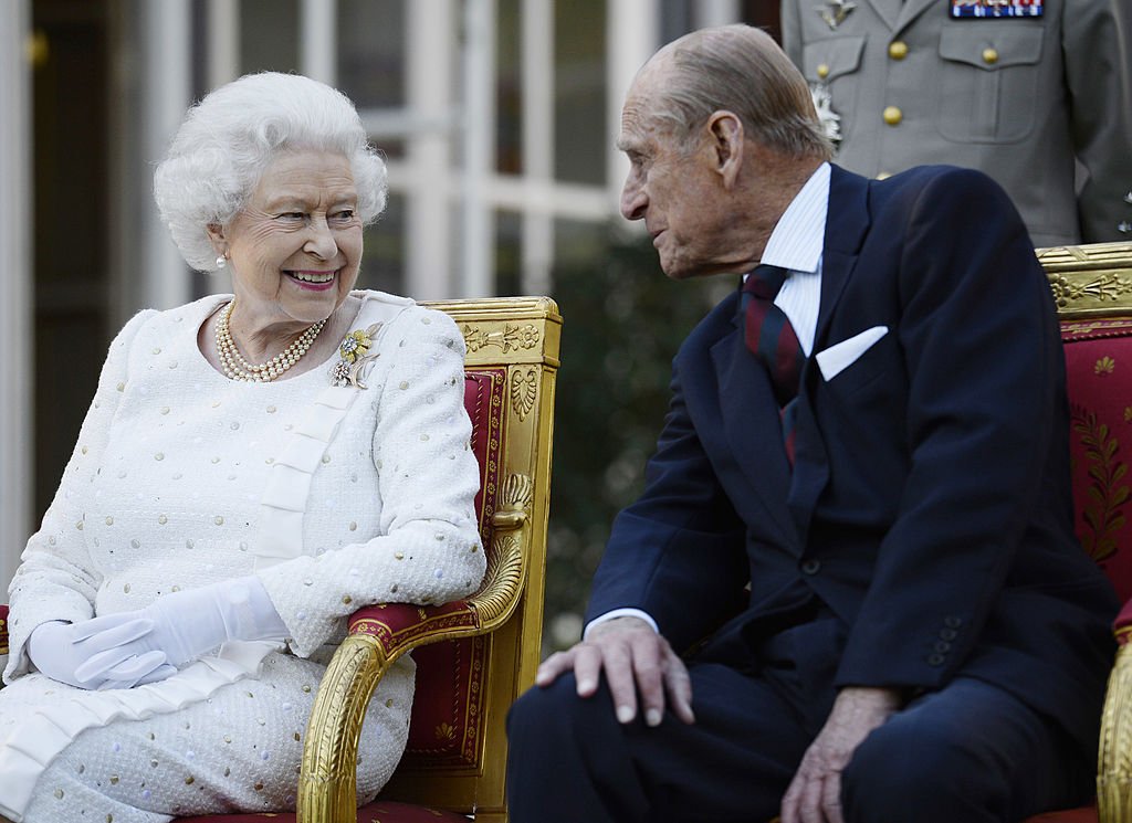Königin Elizabeth II. und Prinz Philip, am 5. Juni 2014 in Paris, Frankreich | Quelle: Getty Images