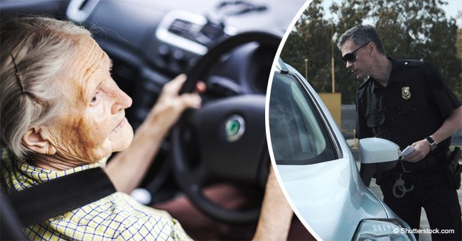 Officer stops five older ladies for driving too slowly, but their response is quite unexpected