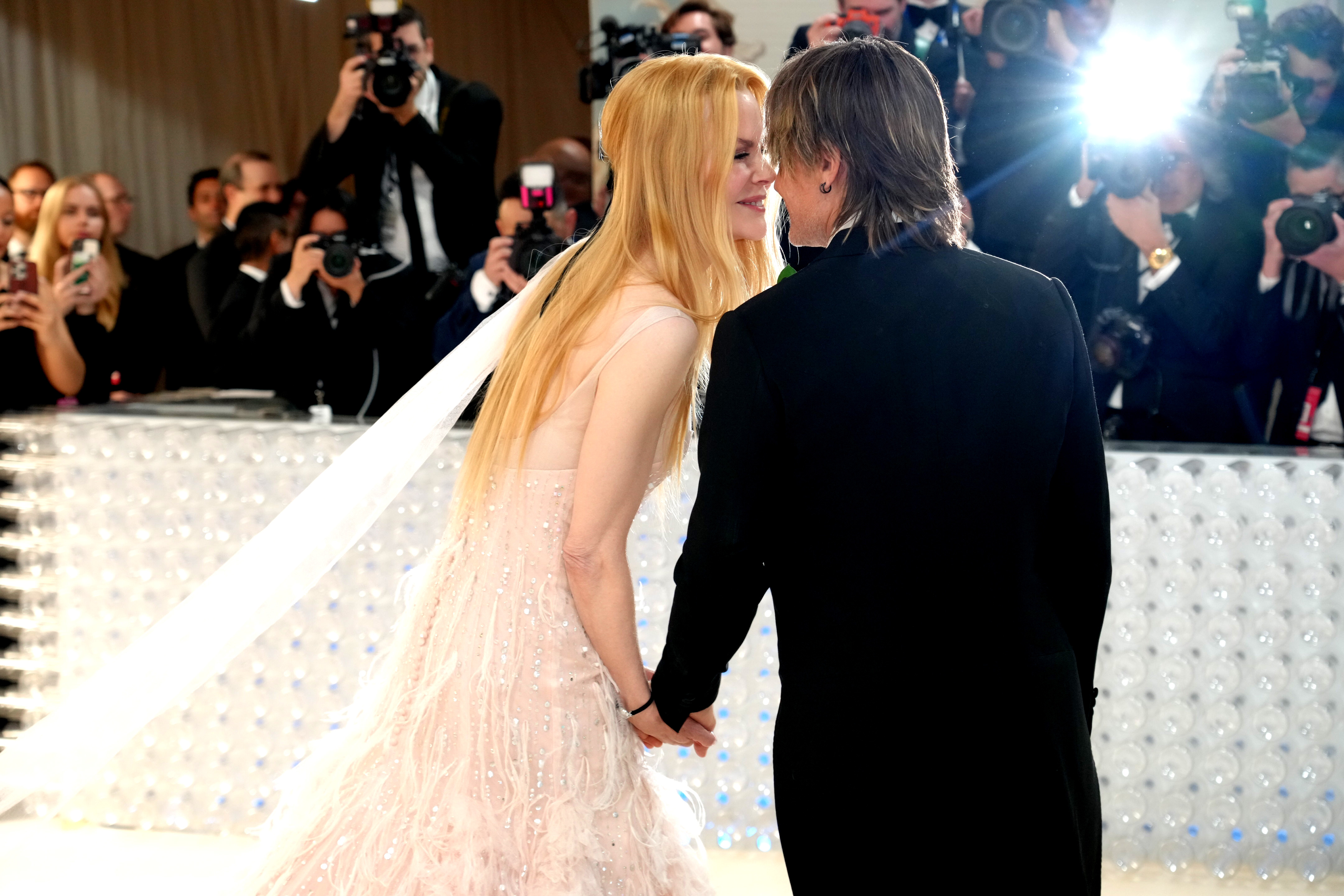 Nicole Kidman and Keith Urban attend the 2023 Met Gala Celebrating "Karl Lagerfeld: A Line Of Beauty" at Metropolitan Museum of Art on May 01, 2023 in New York City. | Source: Getty Images