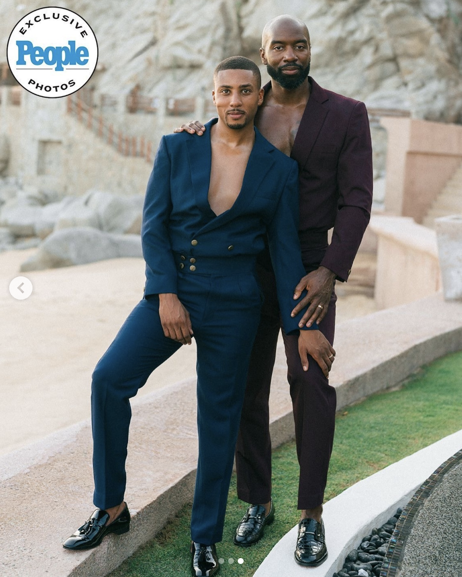 Judge Greg Mathis' Son Marries Longtime Partner in Stunning Beach ...