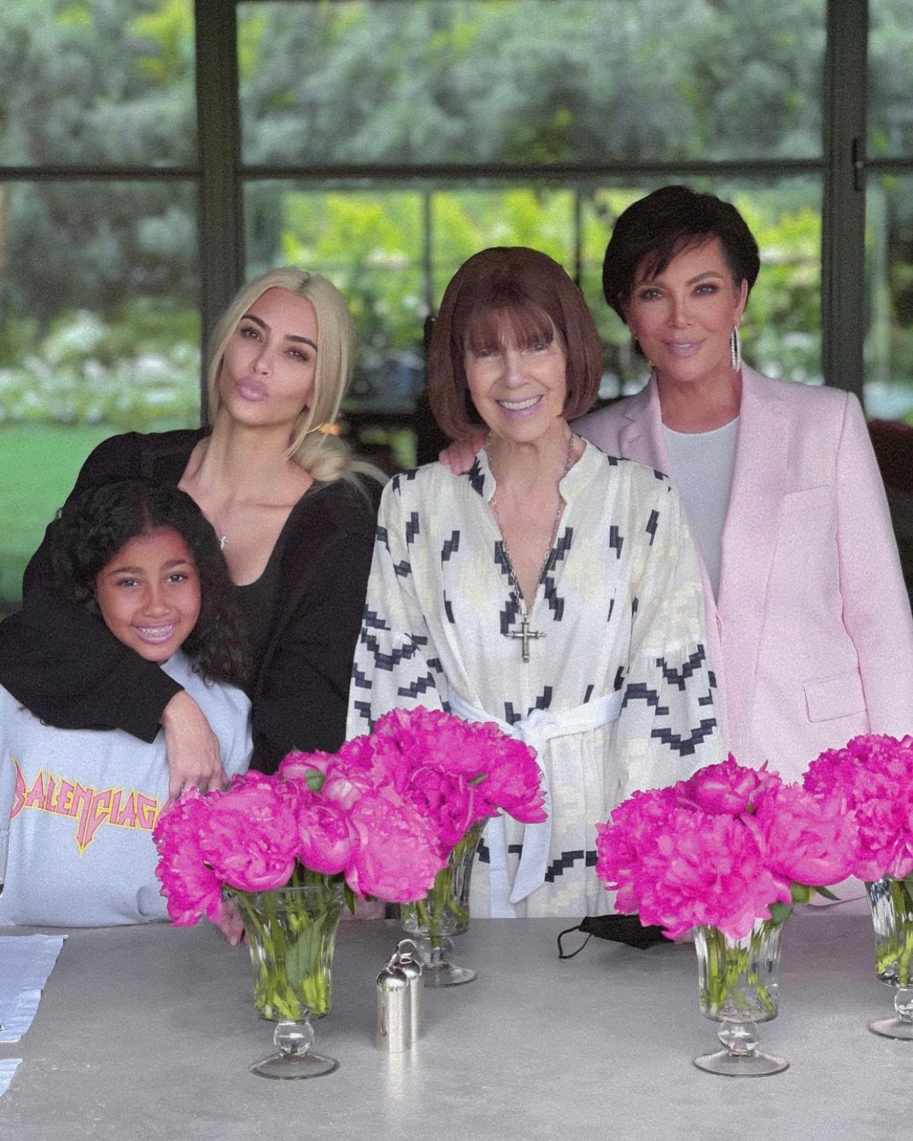 As a teenager, MJ attended an etiquette charm school called Fashionality and worked as a model for a time. She later opened a children's clothing boutique. | Source: Instagram/kimkardashian