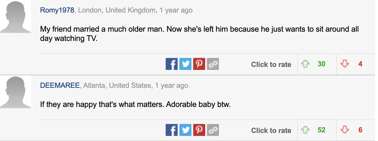 Internet user comments dated 2022 | Source: Daily Mail UK