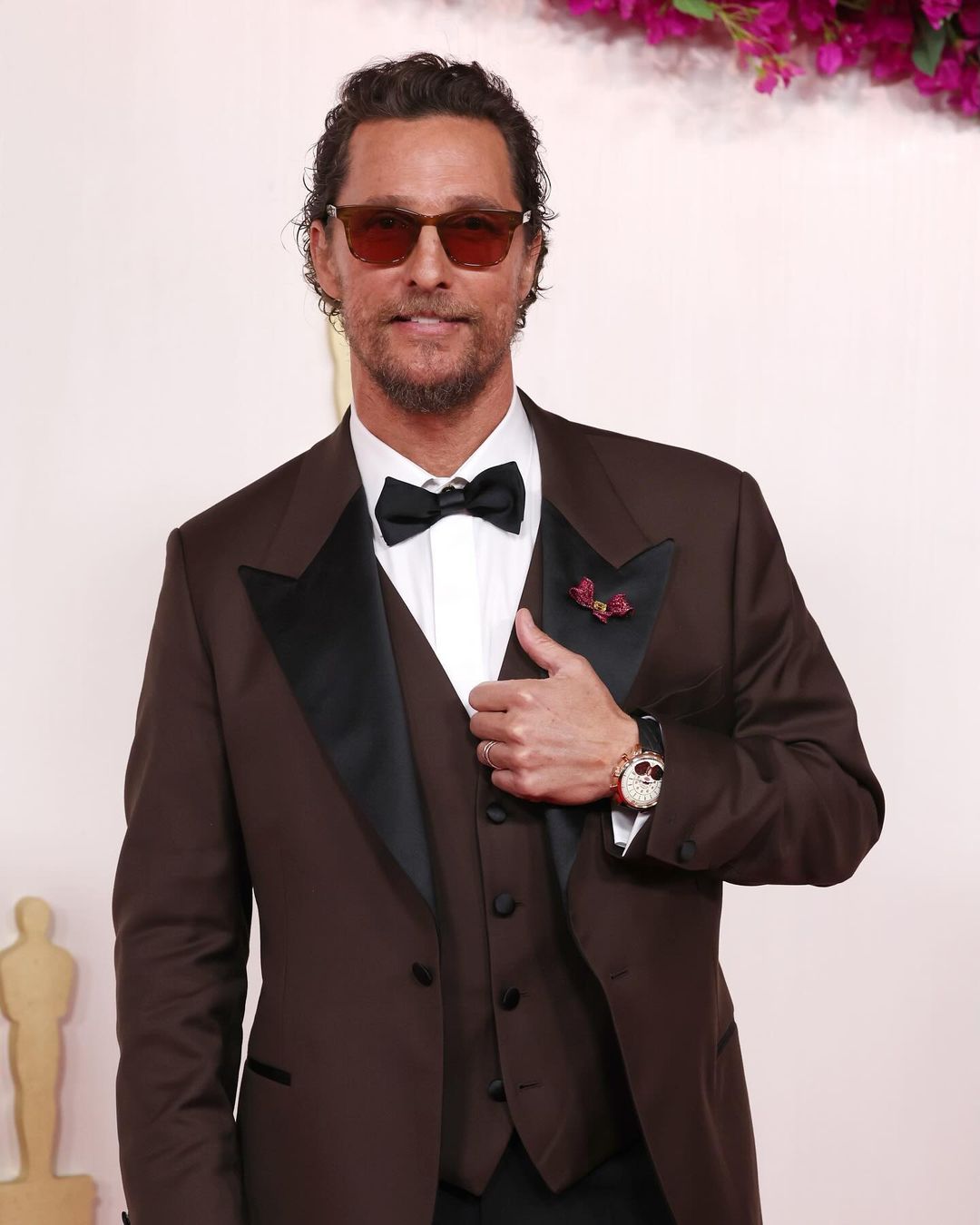 Matthew McConaughey at the Oscars on March 11, 2024 | Source: Instagram/taraswennen