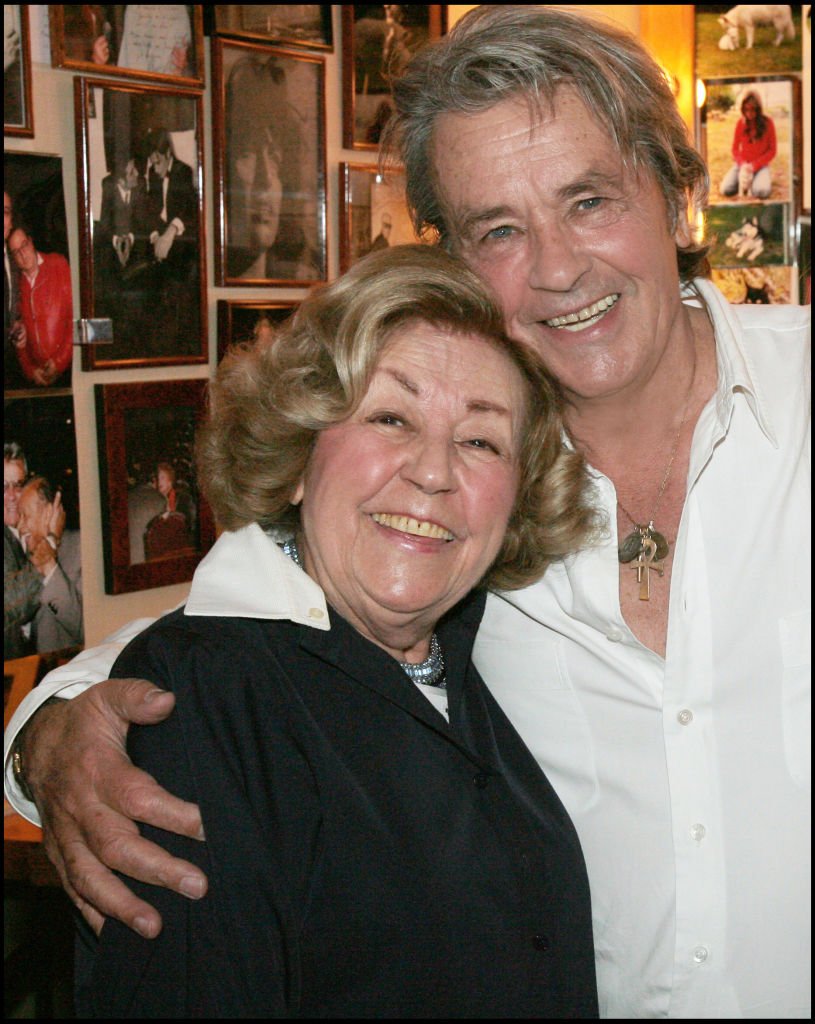 Alain Delon and Suzy Delair | Photo : Getty Images