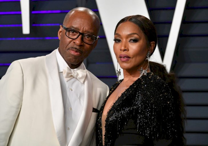 Courtney B. Vance and Angela Bassett at the 2019 Vanity Fair Oscar Party on February 24, 2019, in Beverly Hills, California. | Photo by Dia Dipasupil/Getty Images