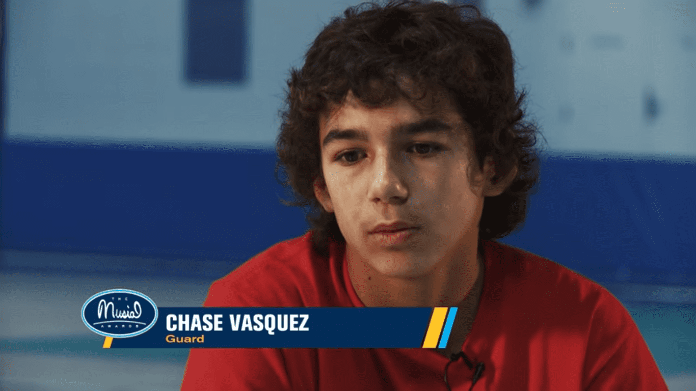 Chase Vasquez. | Source: youtube.com/Musical Awards