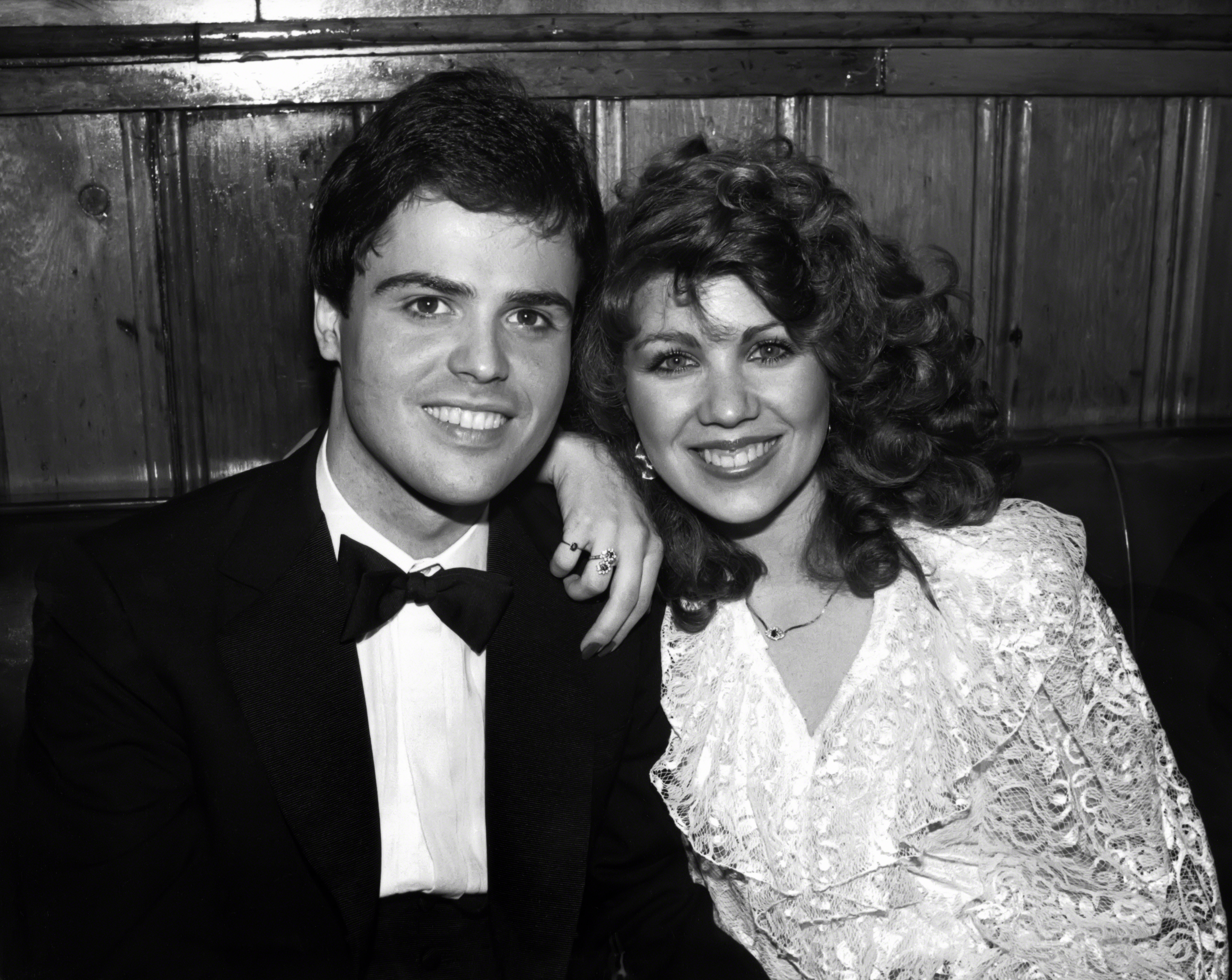 Donny Osmond and wife Debbie circa 1982 in New York City | Source: Getty Images