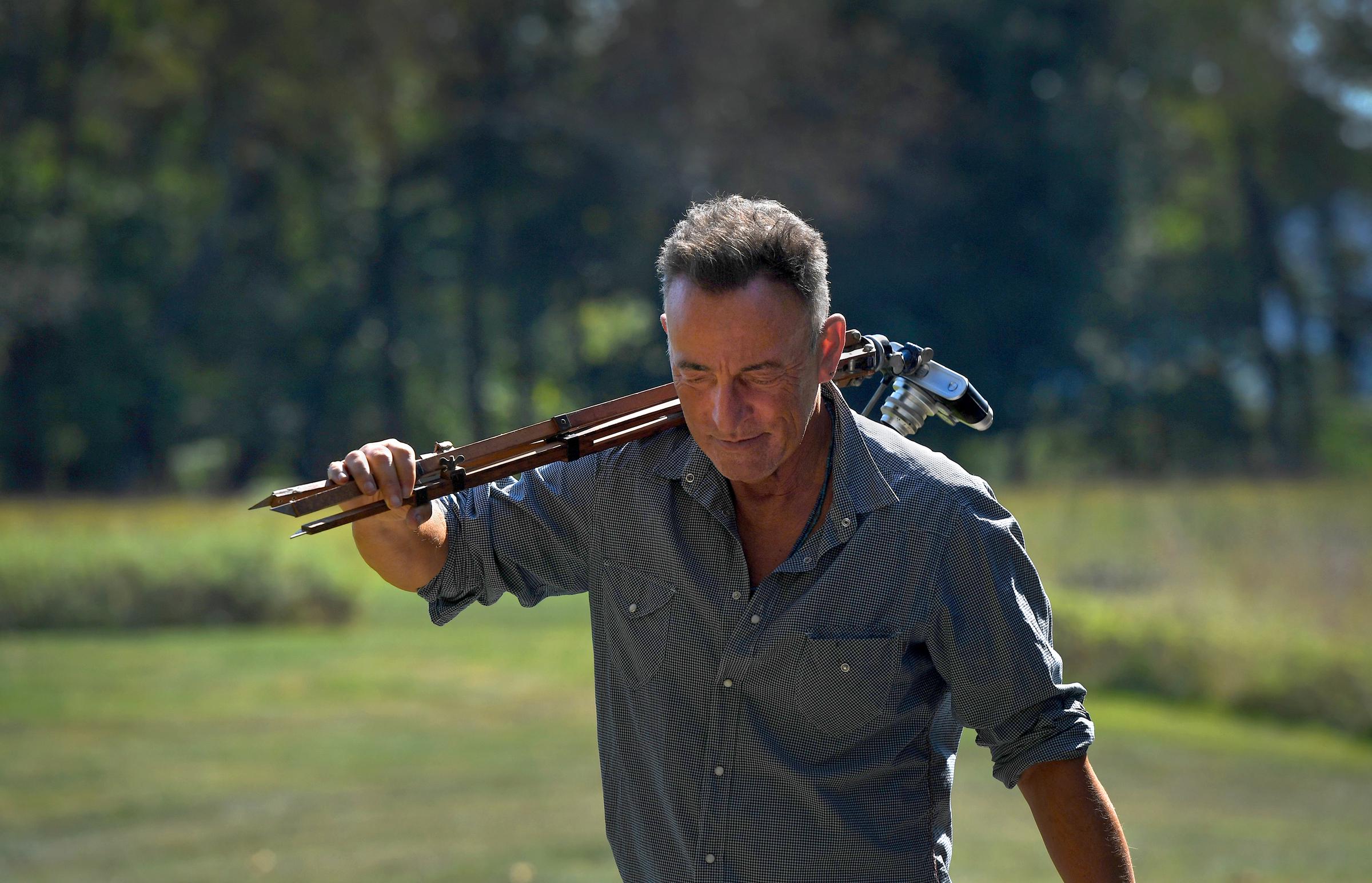 Bruce Springsteen at his home in Colts Neck, New Jersey on September 26, 2019 | Source: Getty Images