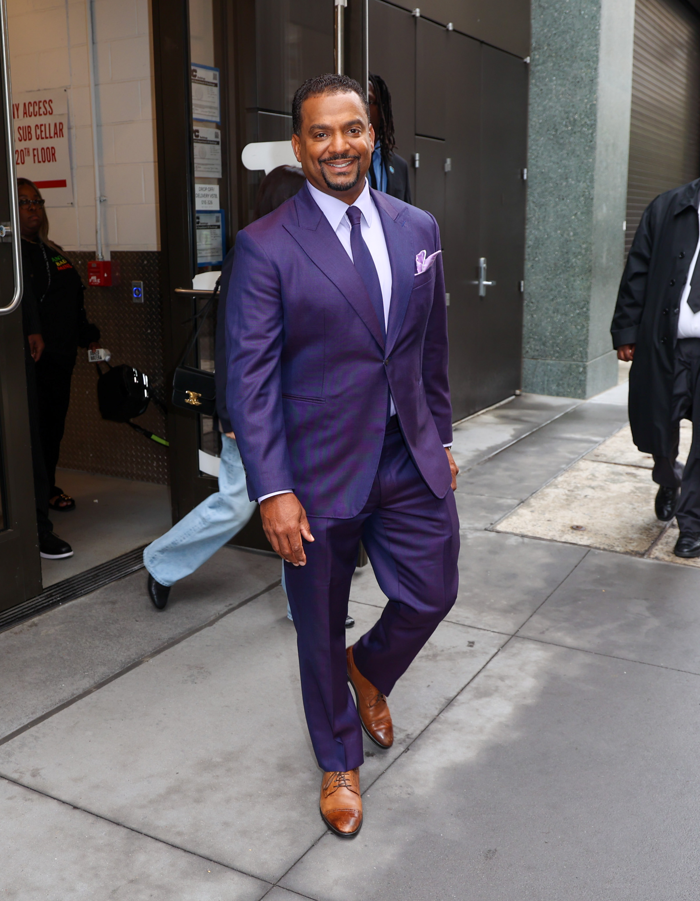 Alfonso Ribeiro is seen in New York City on May 13, 2025. | Source: Getty Images
