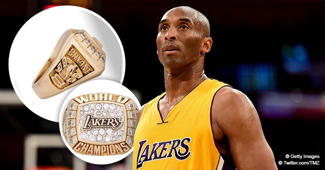 TMZ: Kobe Bryant's Lakers Ring He Once Gifted to Mom Reportedly Sells ...