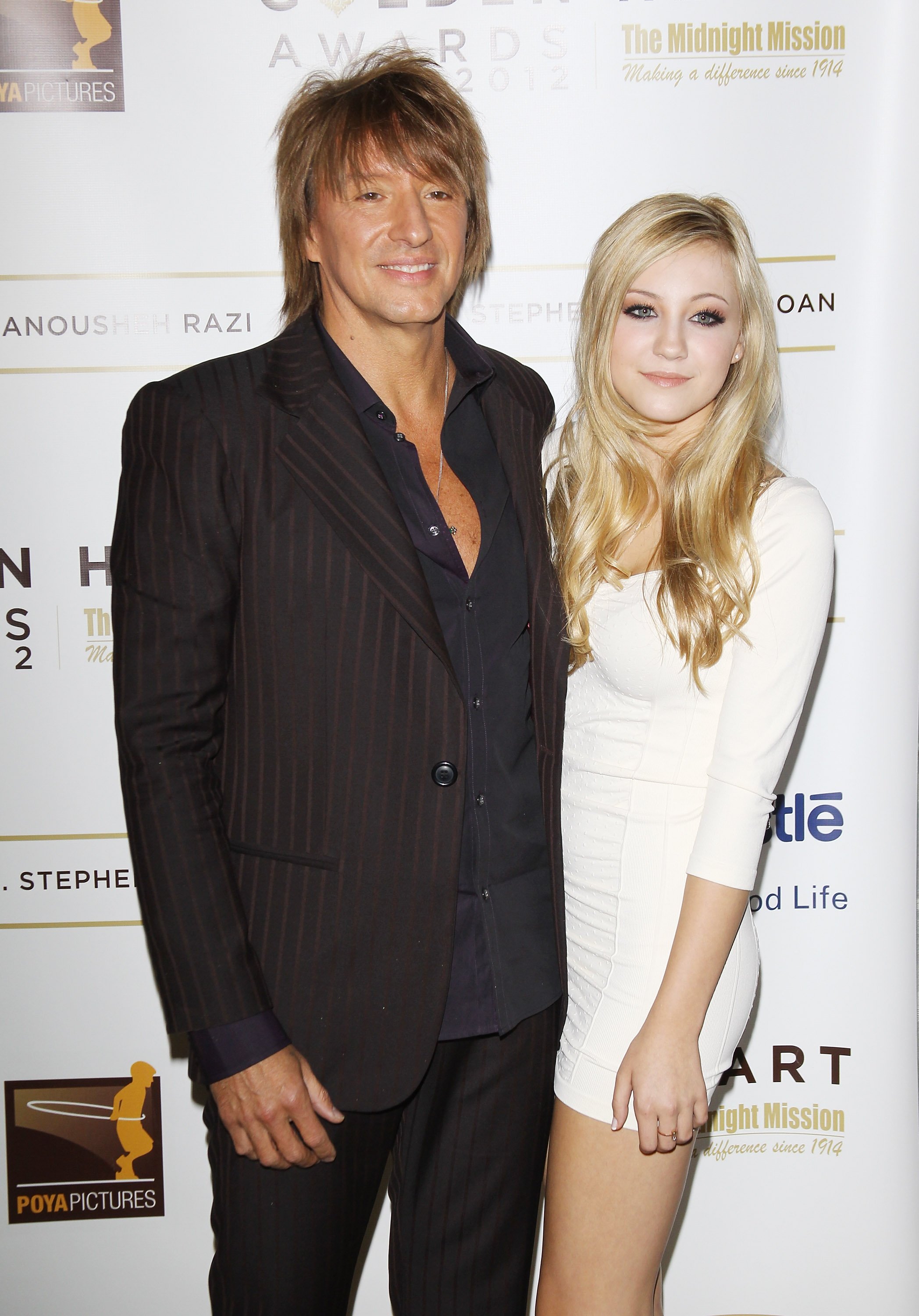  Richie Sambora and Ava Sambora arrive at the 12th Annual Golden Heart Awards Gala held at the Beverly Wilshire Four Seasons Hotel in Beverly Hills, California on May 7, 2012 | Source: Getty Images