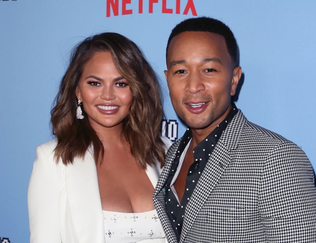 Chrissy Teigen (L) and John Legend attend the LA premiere of Netflix's "Between Two Ferns: The Movie" at ArcLight Hollywood | Photo: Getty Images