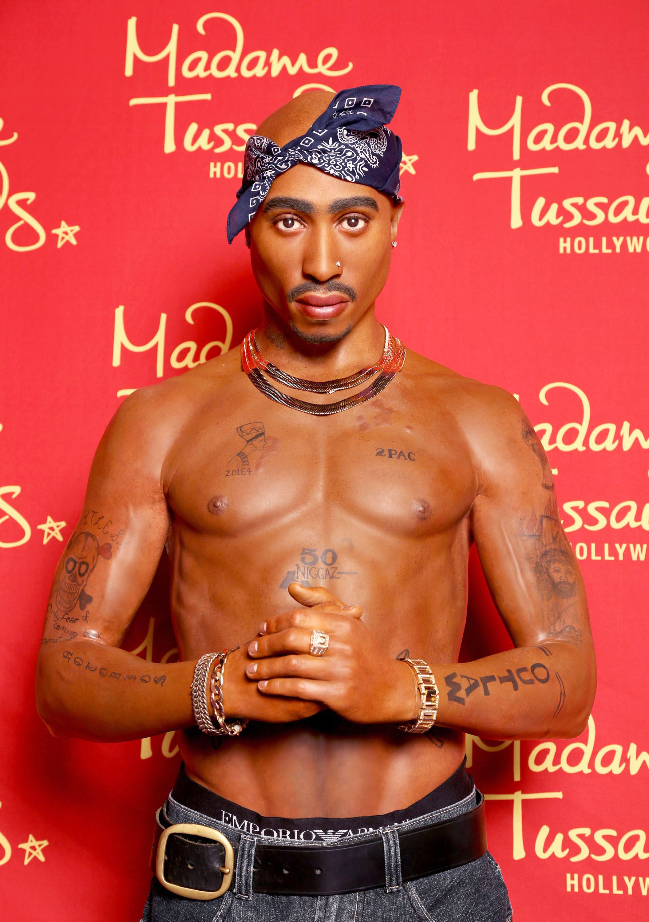 Hommage de Madame Tussauds à Tupac Amaru Shakur | Source: Getty Images
