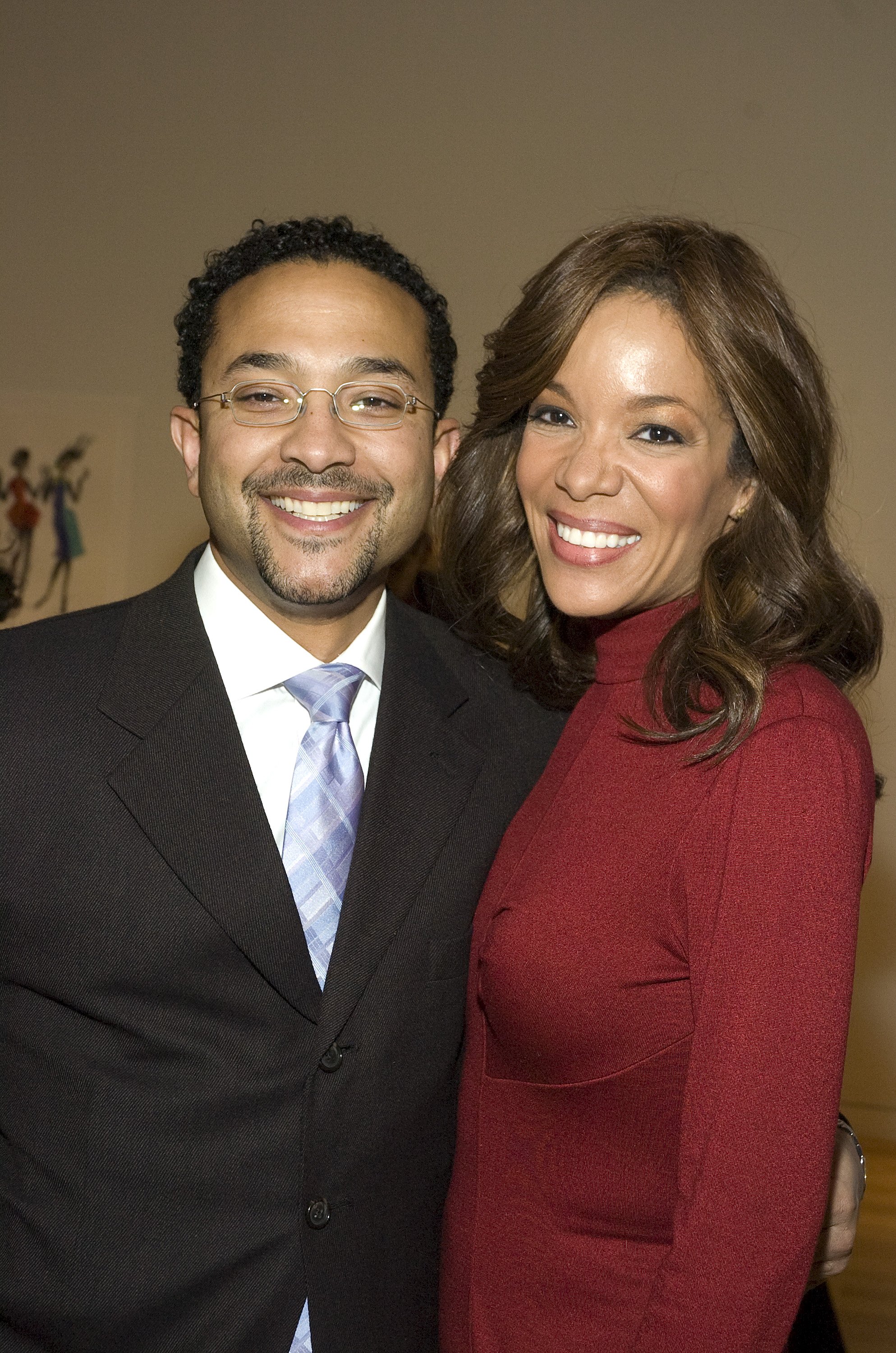 Emannuel Hostin and Sunny Hostin at an Auction hosted at Sotheby's in New York City on December 6, 2010. | Source: Getty Images