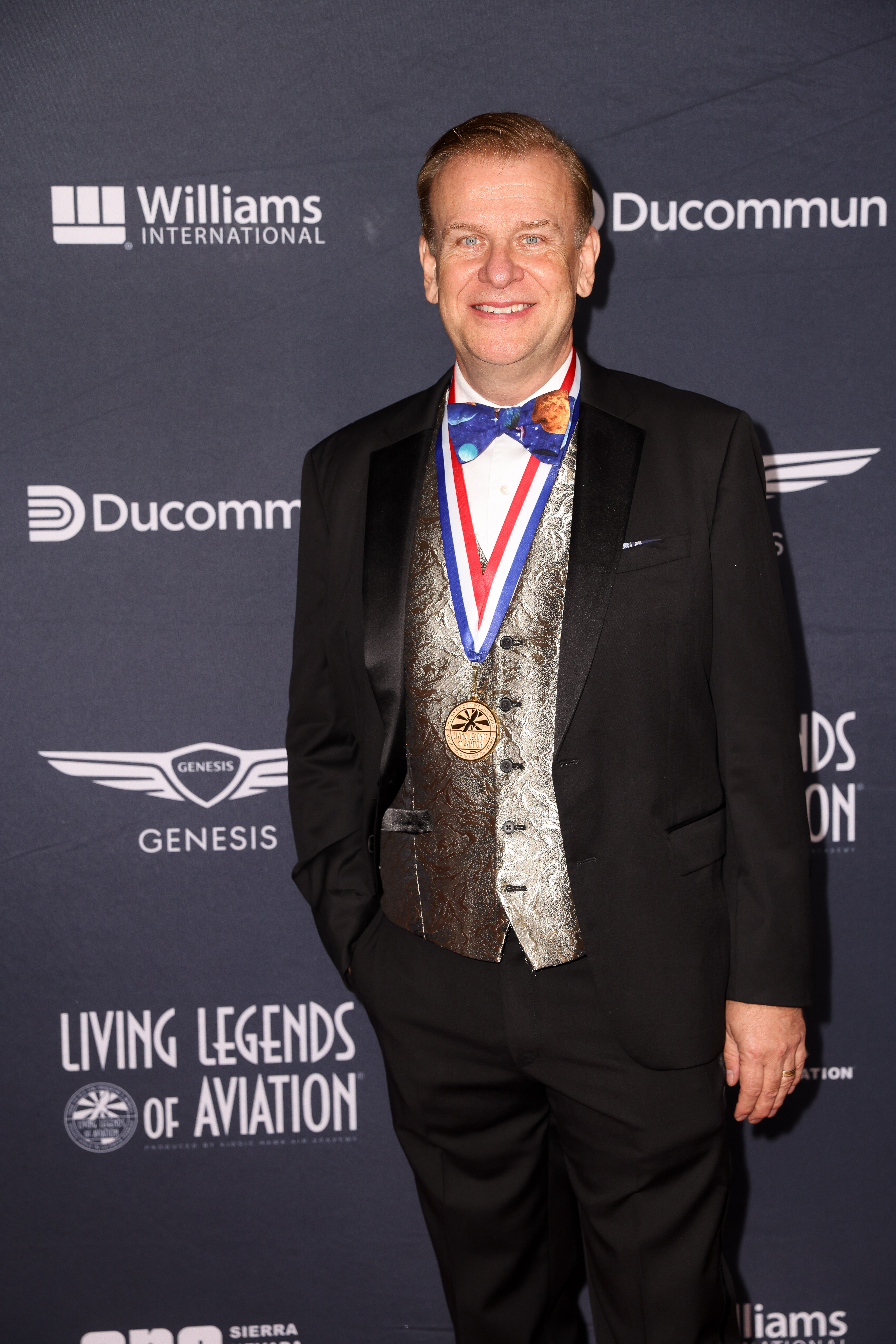 Hamish Harding bei den 2023 Living Legends of Aviation Awards. | Quelle: Getty Images
