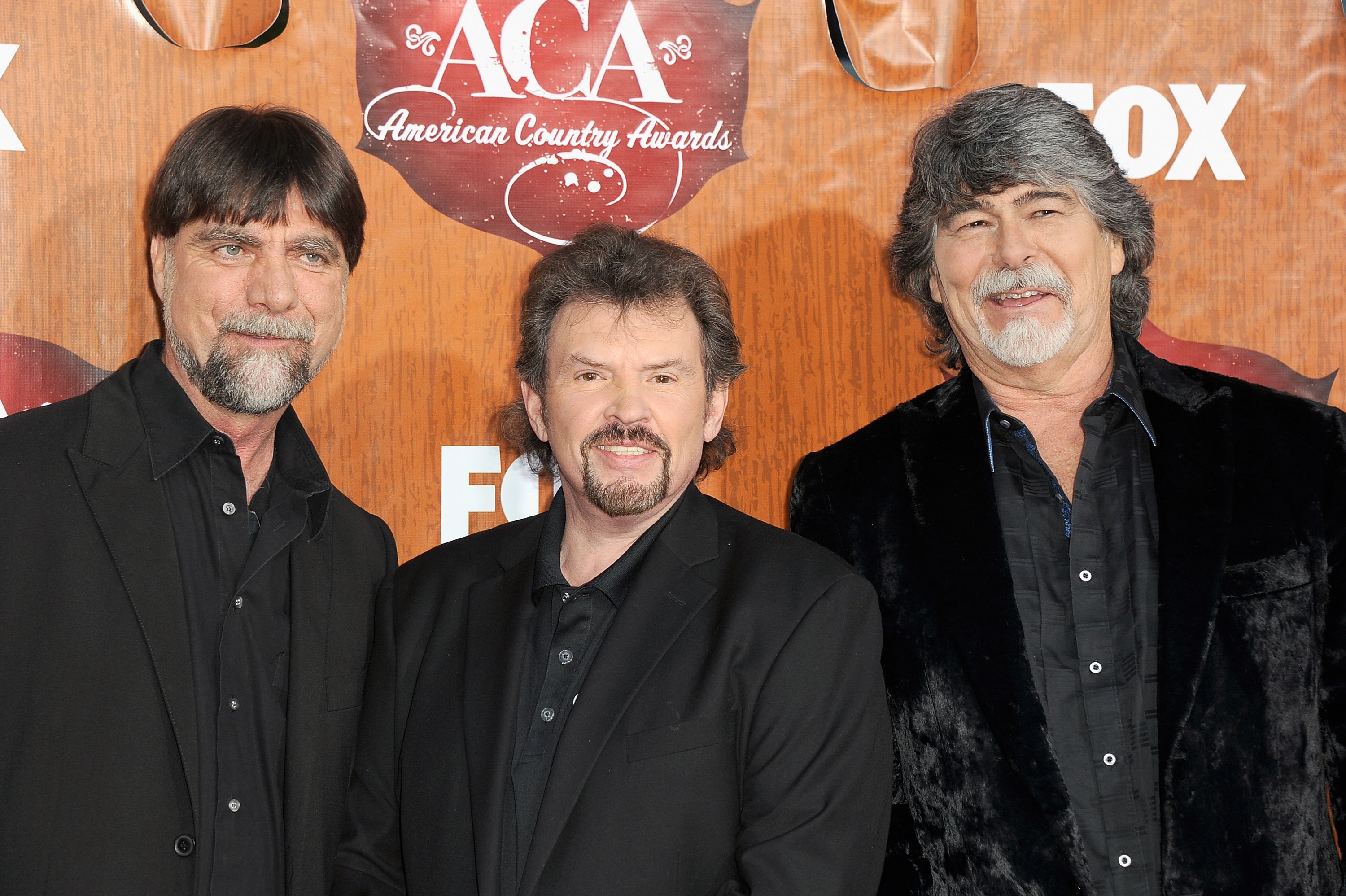 eddy Gentry, Jeff Cook and Randy Owen of music group Alabama arrives at the American Country Awards 2011 at the MGM Grand Garden Arena on December 5, 2011 in Las Vegas, Nevada | Source: Getty Images 