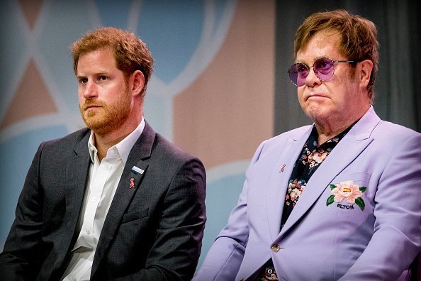 Sir Elton John and Prince Harry, Duke of Sussex attend the 2018 International AIDS Conference | Photo: Getty Images