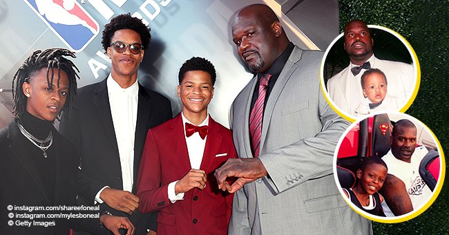 Shaquille O'Neal's Sons Shareef And Myles Share Sweet Tributes & Photos ...