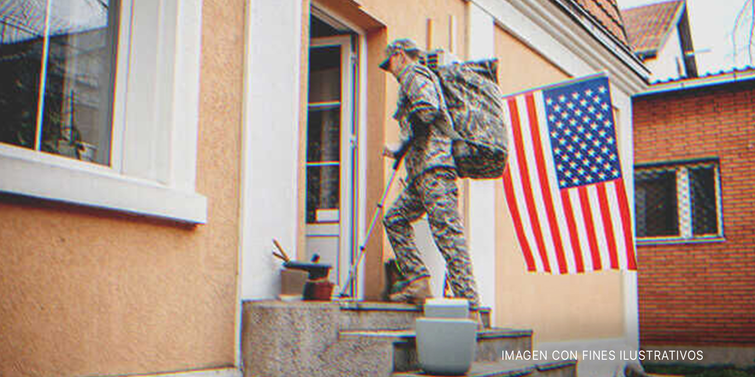 Soldado regresa a casa | Foto: Getty Images