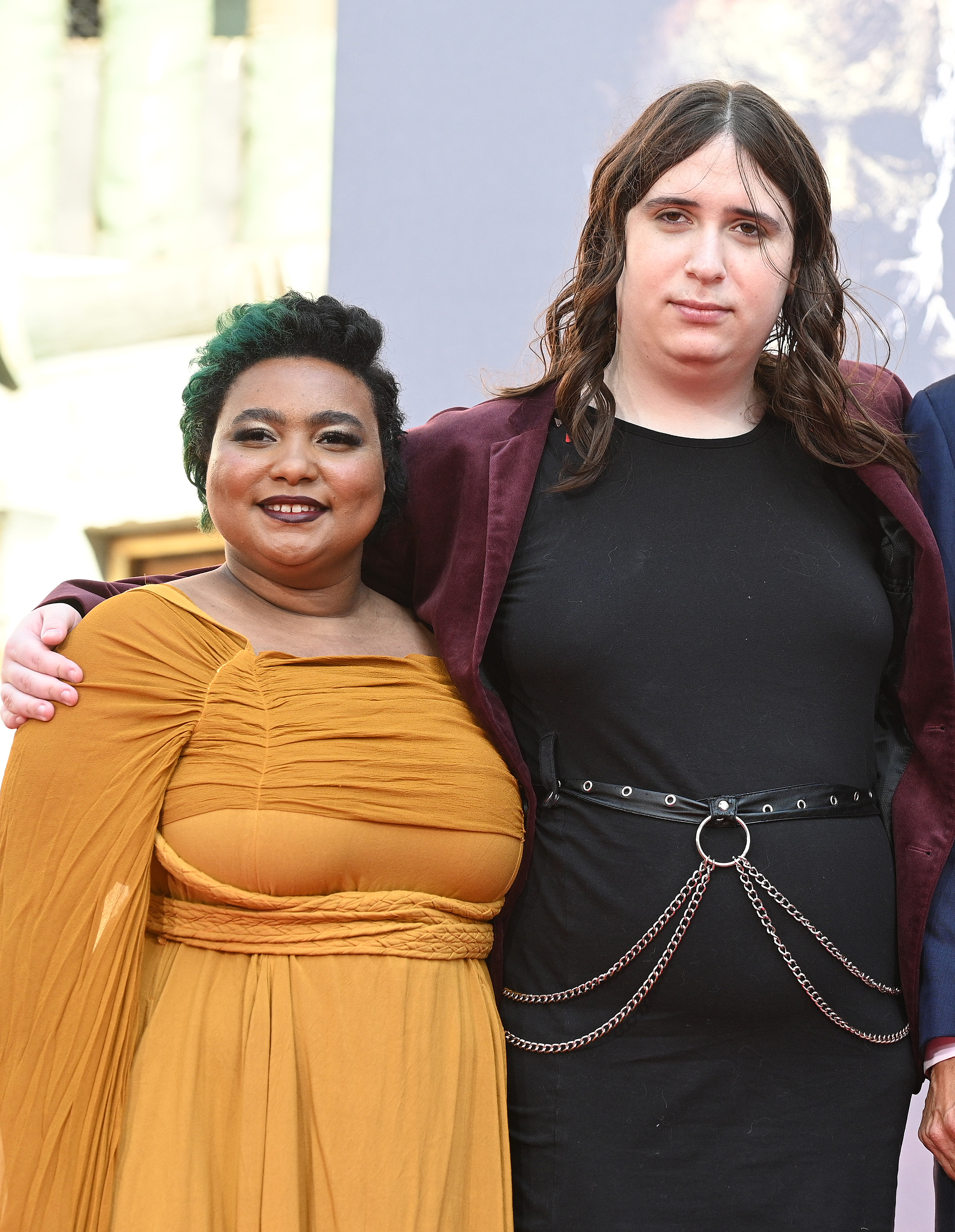 Kynthia and Ruby Guest at the Hand and Footprint Ceremony honoring Jamie Lee Curtis on October 12, 2022, in Los Angeles, California | Source: Getty Images