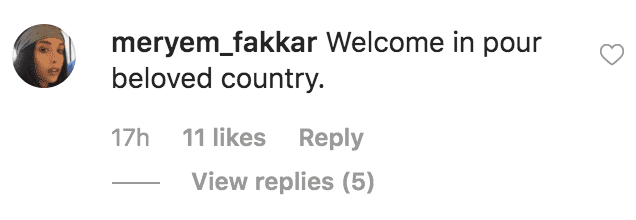 As she poses with Princess Lalla Meryem, a commenter welcomes Ivanka Trump to Morocco | Source: Instagram.com/ivankatrump 